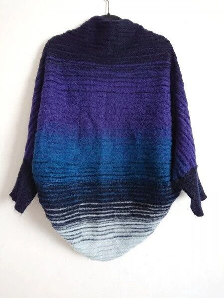 Issey Miyake issey miyake size:3 Long-sleeved multicolored sweater 2506 Size XXS / US 00 / IT 34 - 2 Thumbnail