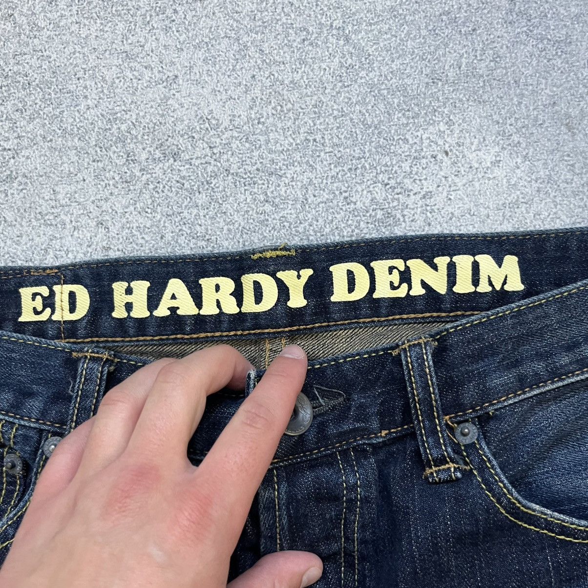 Ed Hardy Vintage Ed Hardy Jeans by Christian Audigier Pants Y2K Size US 34 / EU 50 - 11 Thumbnail