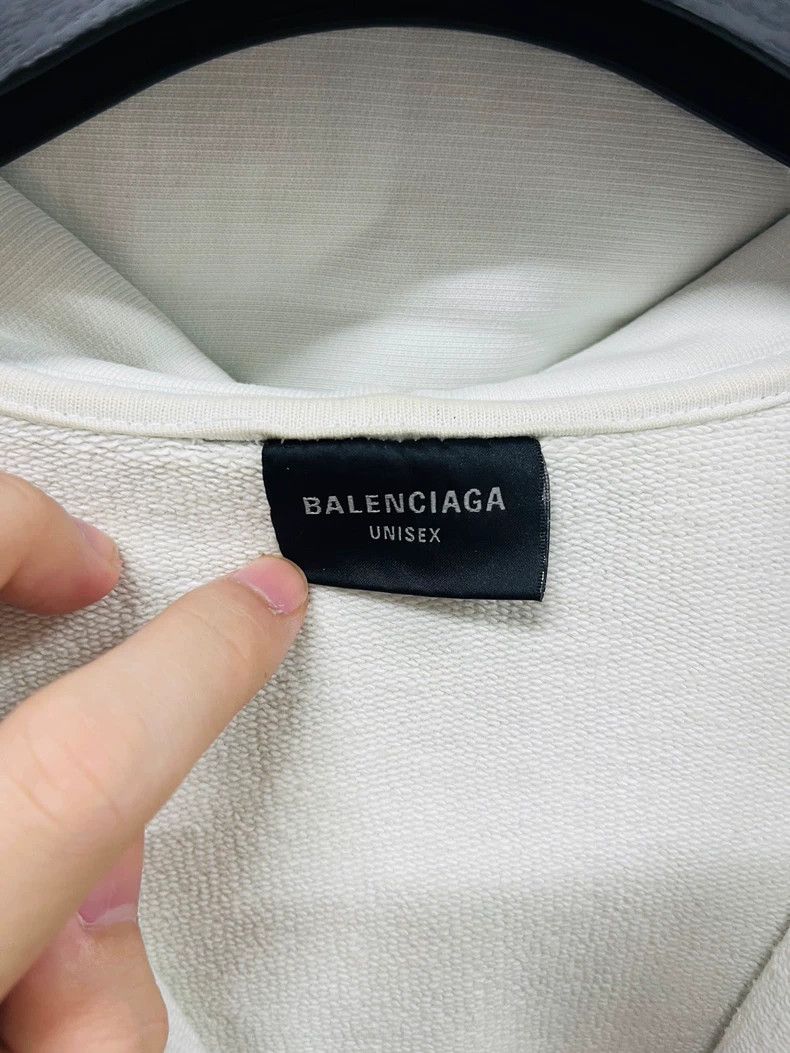 Balenciaga Balenciaga Pattern Printed Hooded Zip-Up Long Sleeve Jacke Size US S / EU 44-46 / 1 - 2 Thumbnail