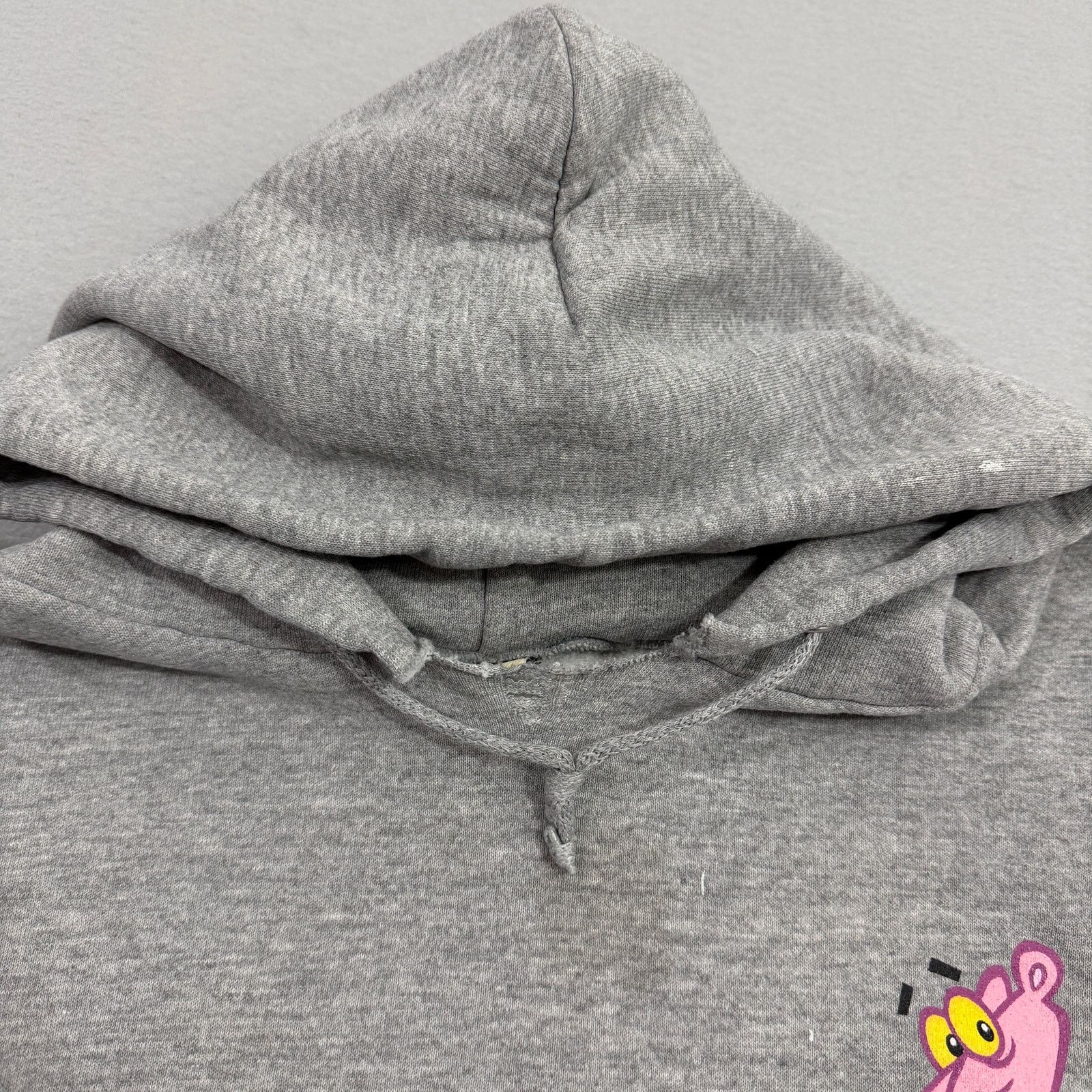 Vintage Vintage Pink Panther Hoodie 2XL Gray Pullover Sweatshirt 90s Size US XXL / EU 58 / 5 - 7 Thumbnail