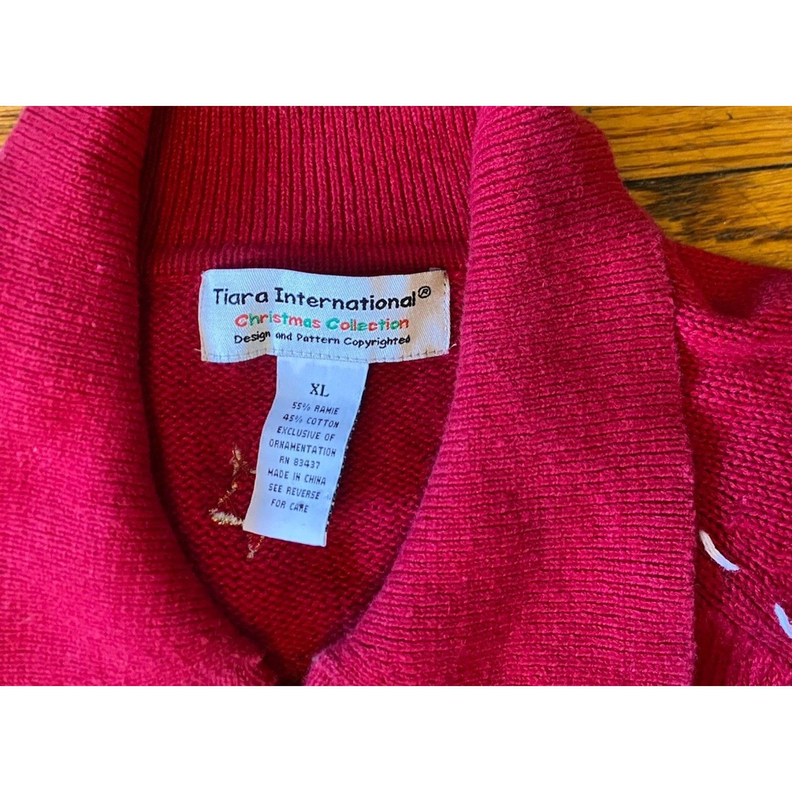 Vintage VTG Tiara Collection Snowmen Zip Cardigan Sweater Women’s XL Size XL / US 12-14 / IT 48-50 - 2 Thumbnail