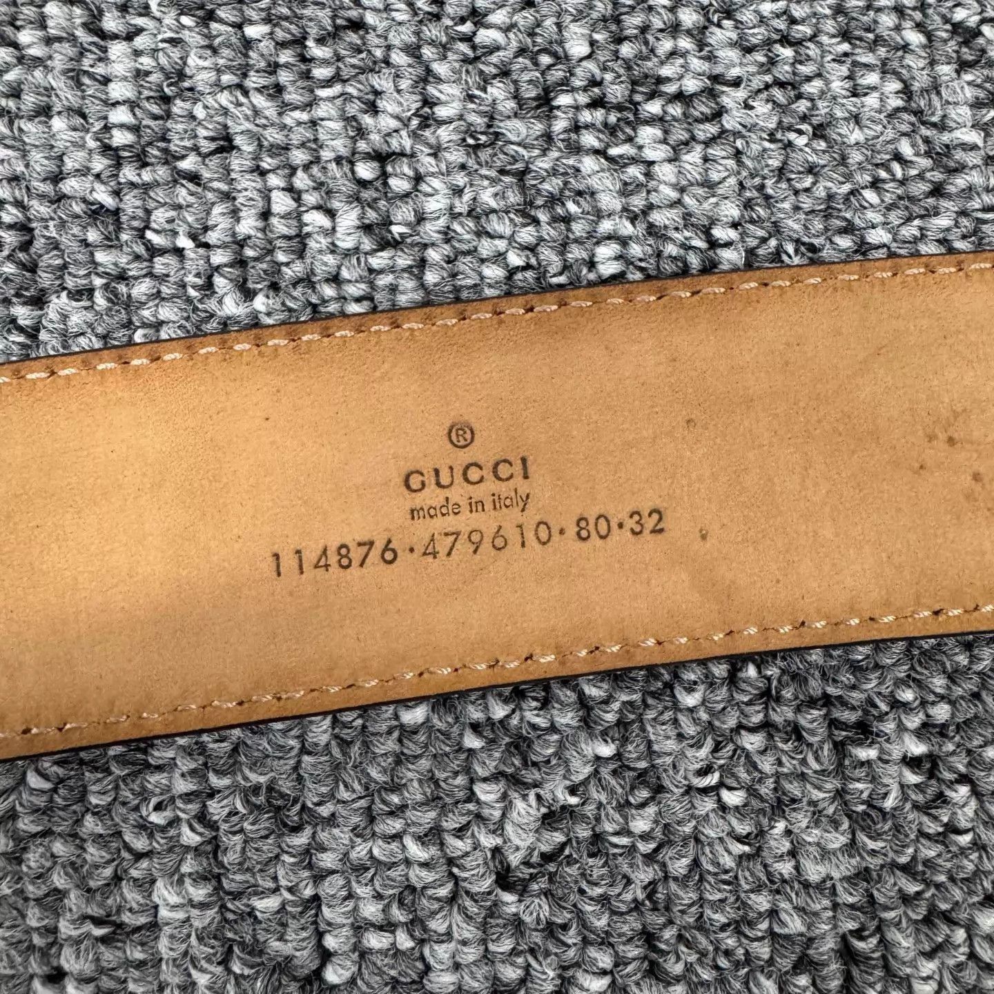 Gucci Beige Logo Buckle Belt Size ONE SIZE - 7 Thumbnail