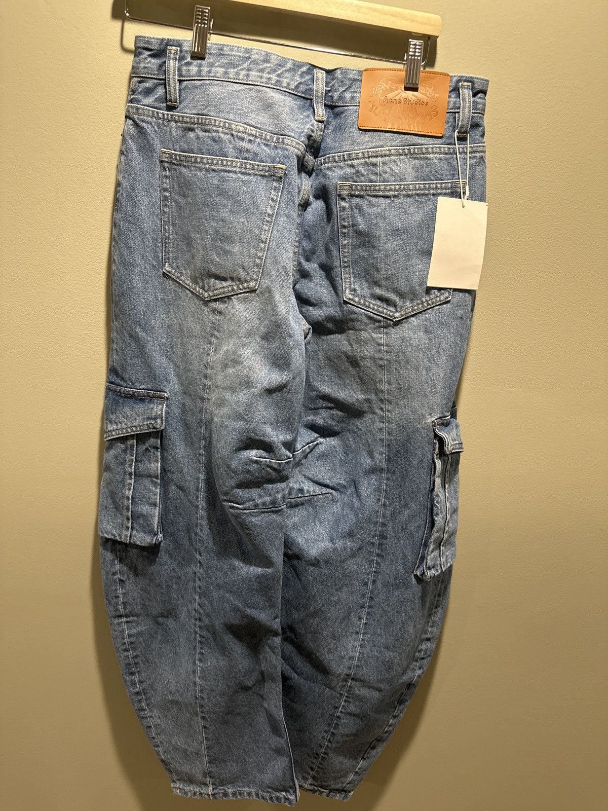 Acne Studios Acne Studios Blue Cargo Jeans Size 34" / US 12 / IT 48 - 2 Thumbnail