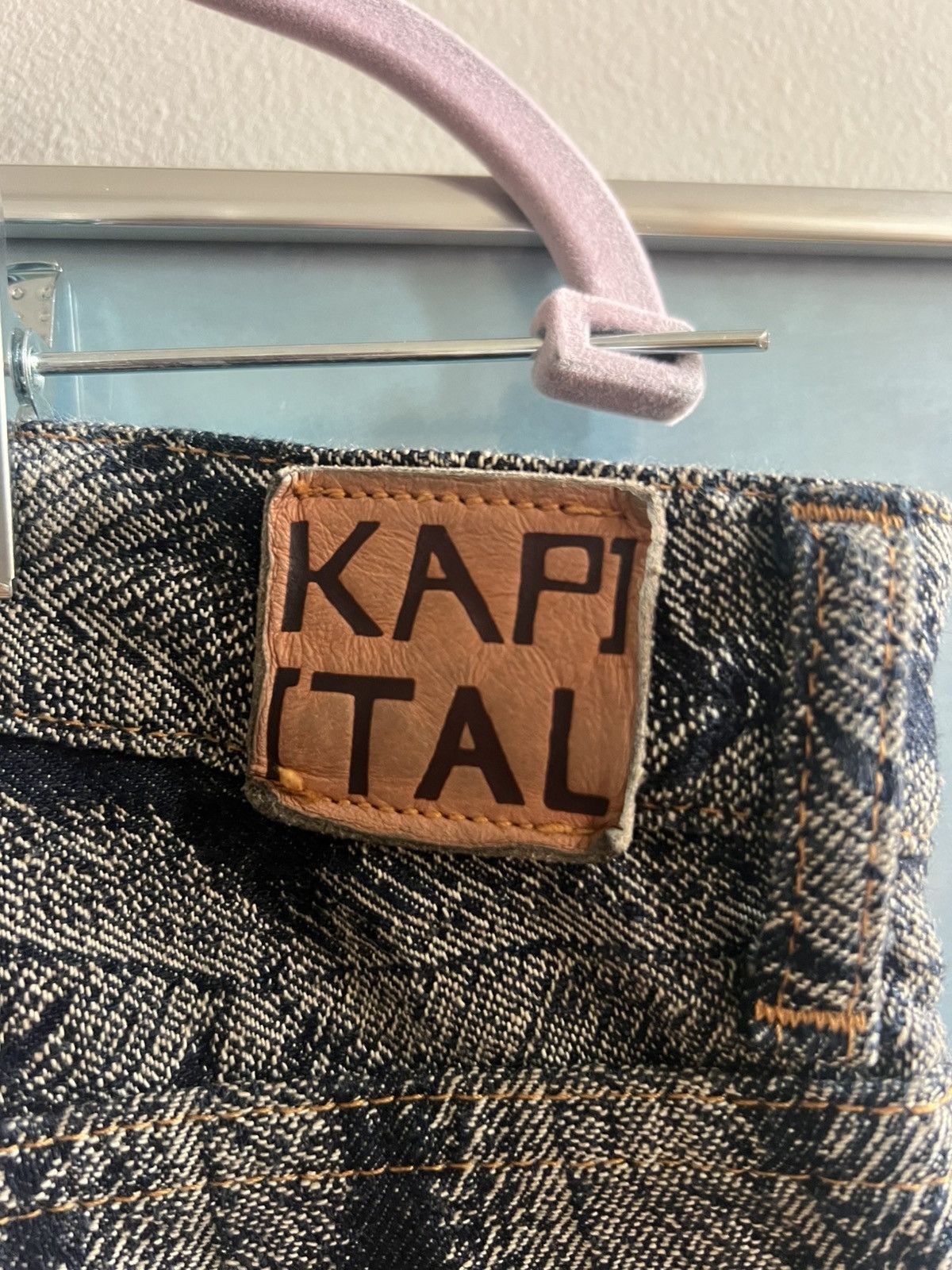 Kapital Kapital Feather Flare Denim Dark Blue Size US 36 / EU 52 - 6 Thumbnail