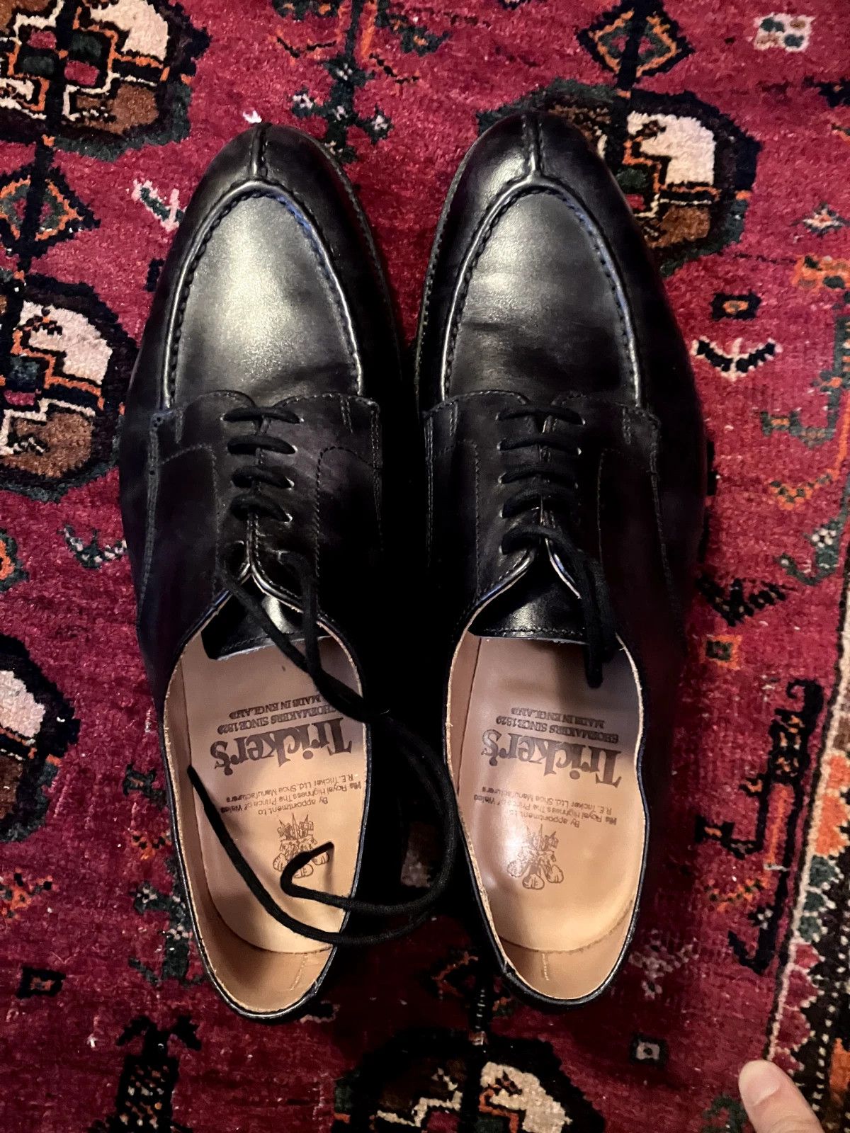 Tricker's Abingdon Museum Calf Split-toe Derby Size US 8.5 / EU 41-42 - 3 Thumbnail
