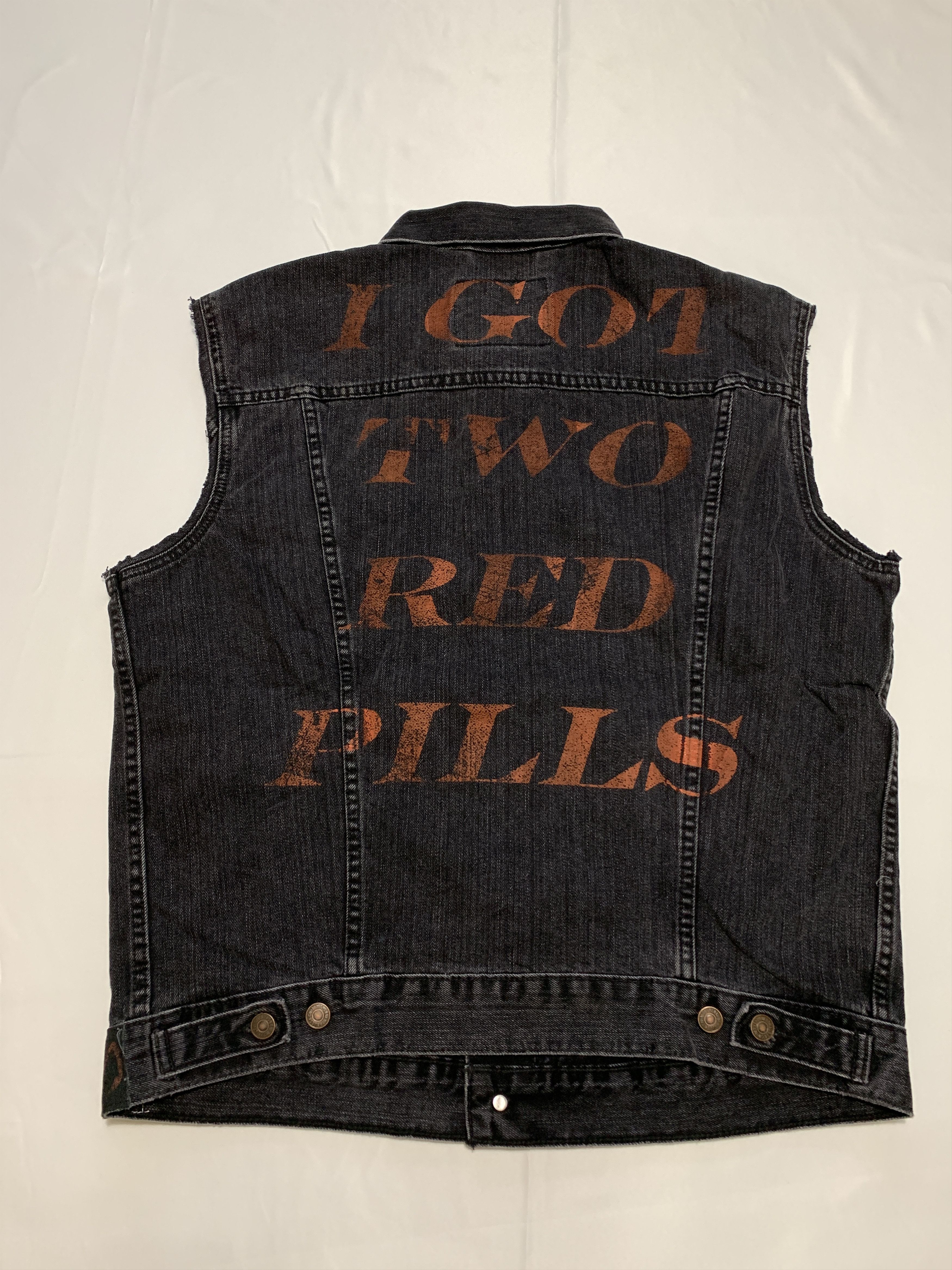 Levi's × The Weeknd The Weeknd x Levi's Privilege My Dear Melancholy Denim Vest Size US XL / EU 56 / 4 - 1 Thumbnail