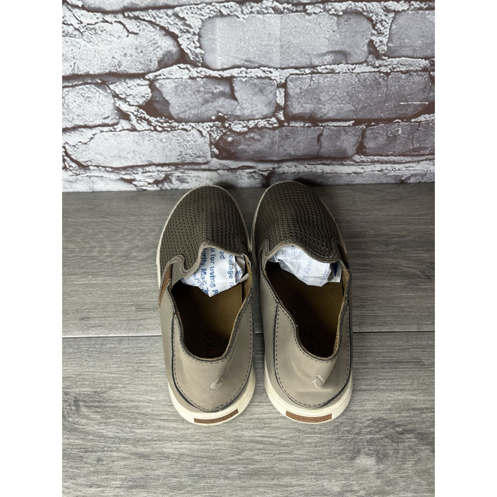 Olukai OluKai Pehuea Slip On Loafers Clay Brown Mesh Beach Shoes Wo Size US 6 / IT 36 - 6 Thumbnail