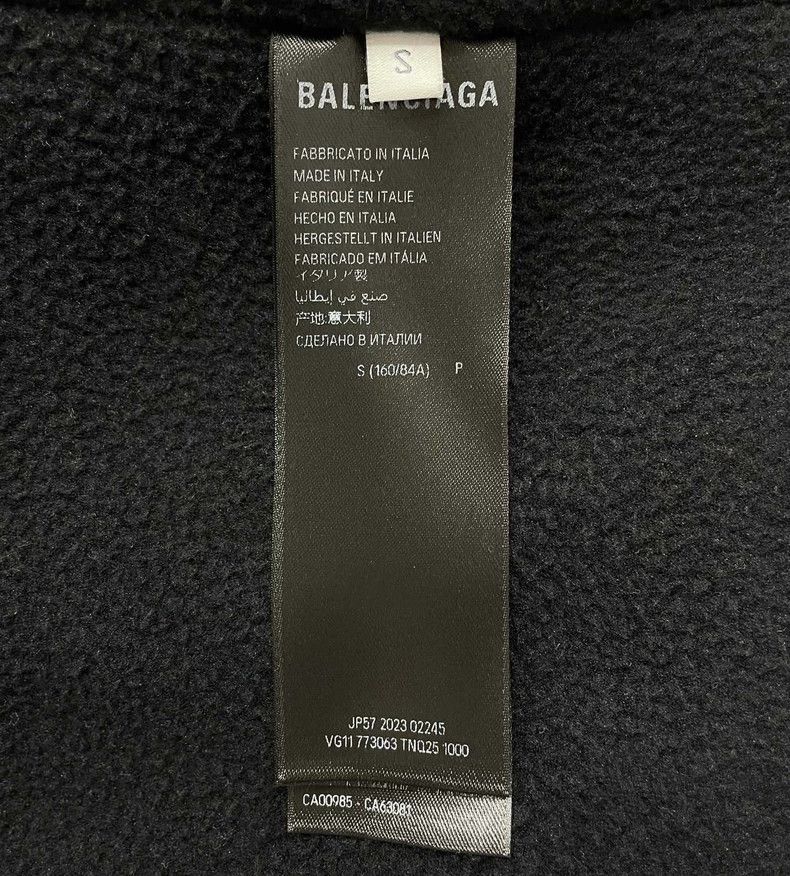 Balenciaga Balenciaga Unused New Black Jacket Size US S / EU 44-46 / 1 - 6 Thumbnail