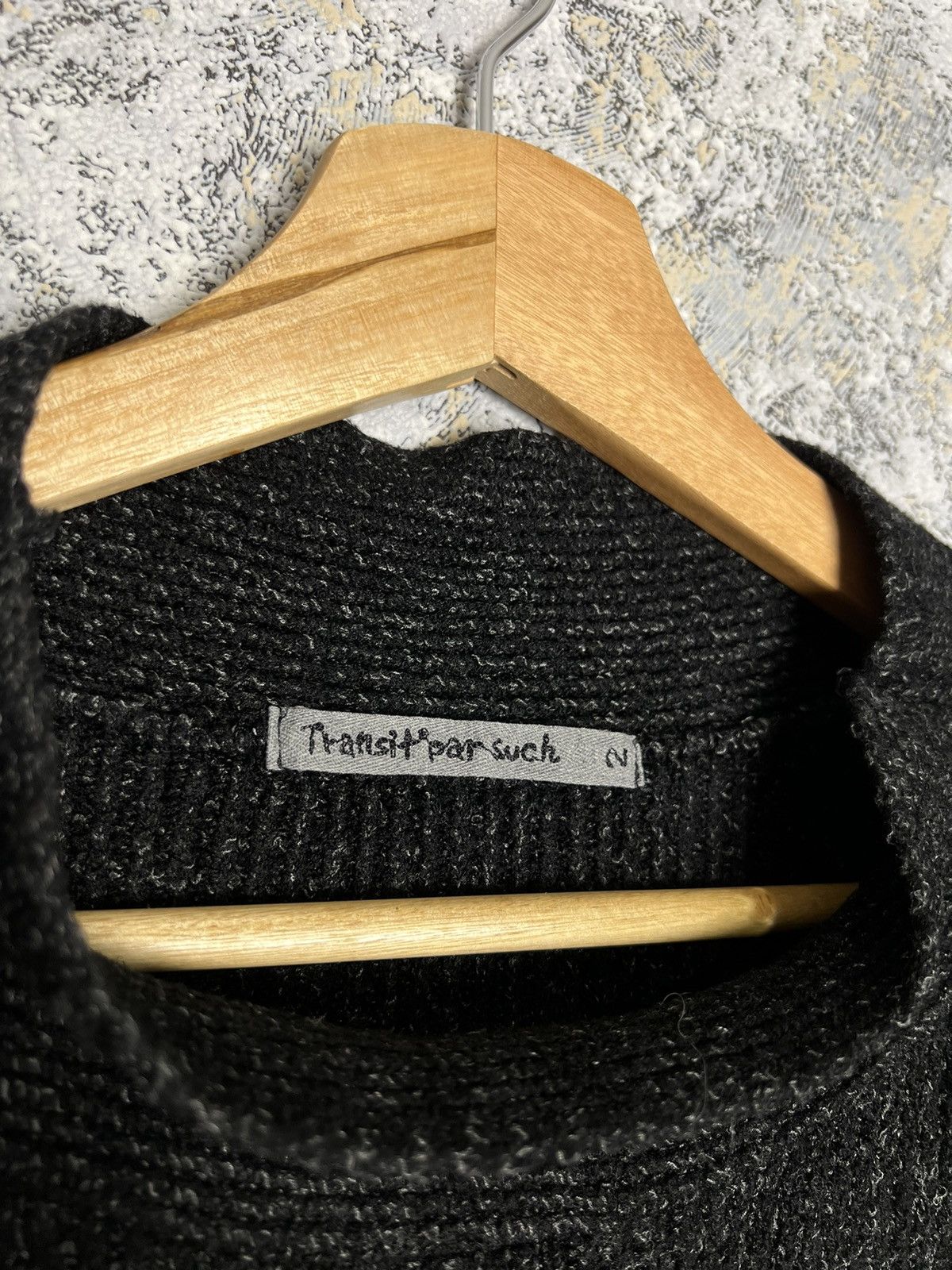 Transit × Vintage Transit Par Such Design Viscose Long Sleeve Sweater Size 2 Size M / US 6-8 / IT 42-44 - 4 Thumbnail