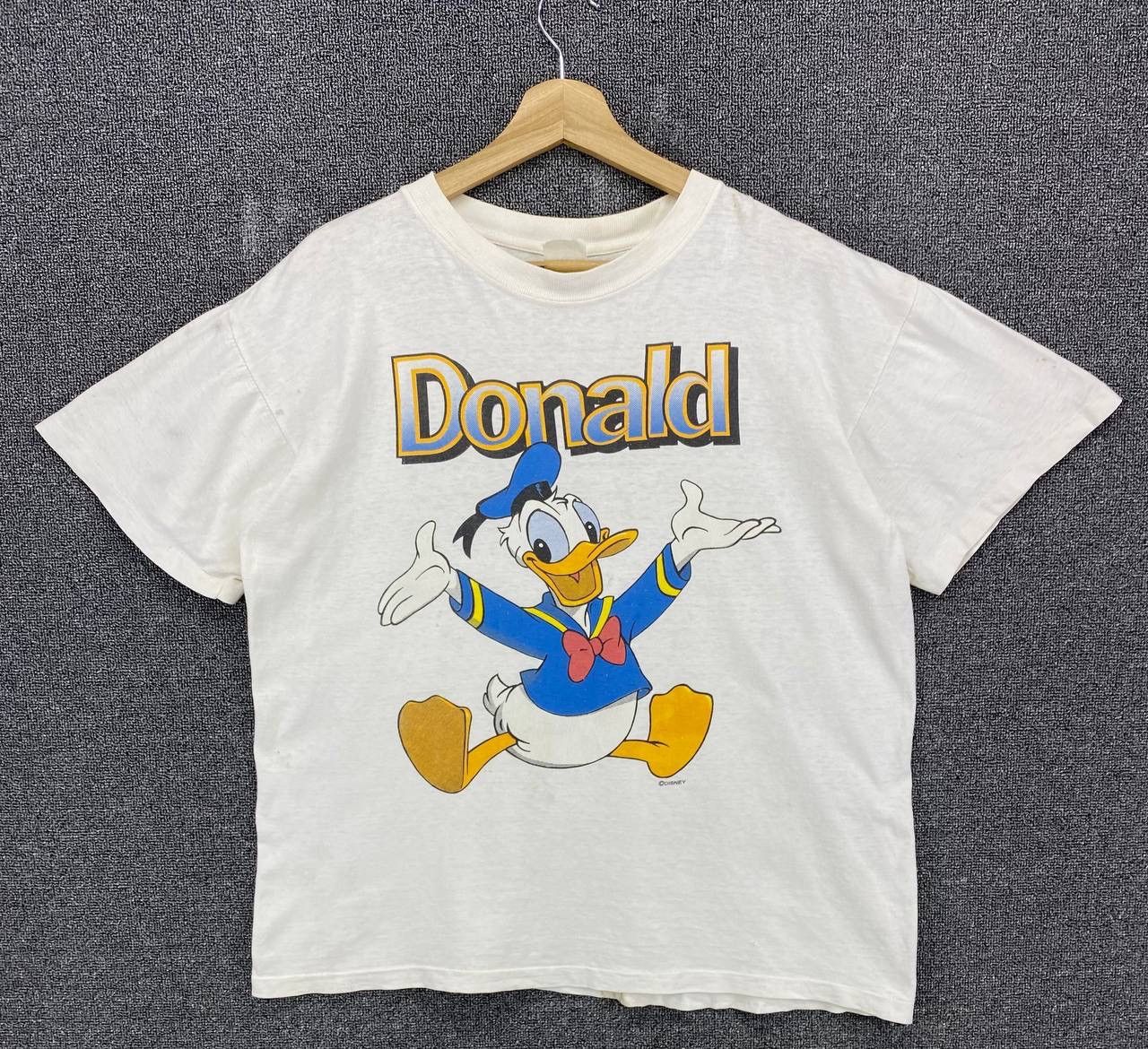Disney Vintage Donald Duck Big Printed Tees T Shirts Size US L / EU 52-54 / 3 - 1 Thumbnail