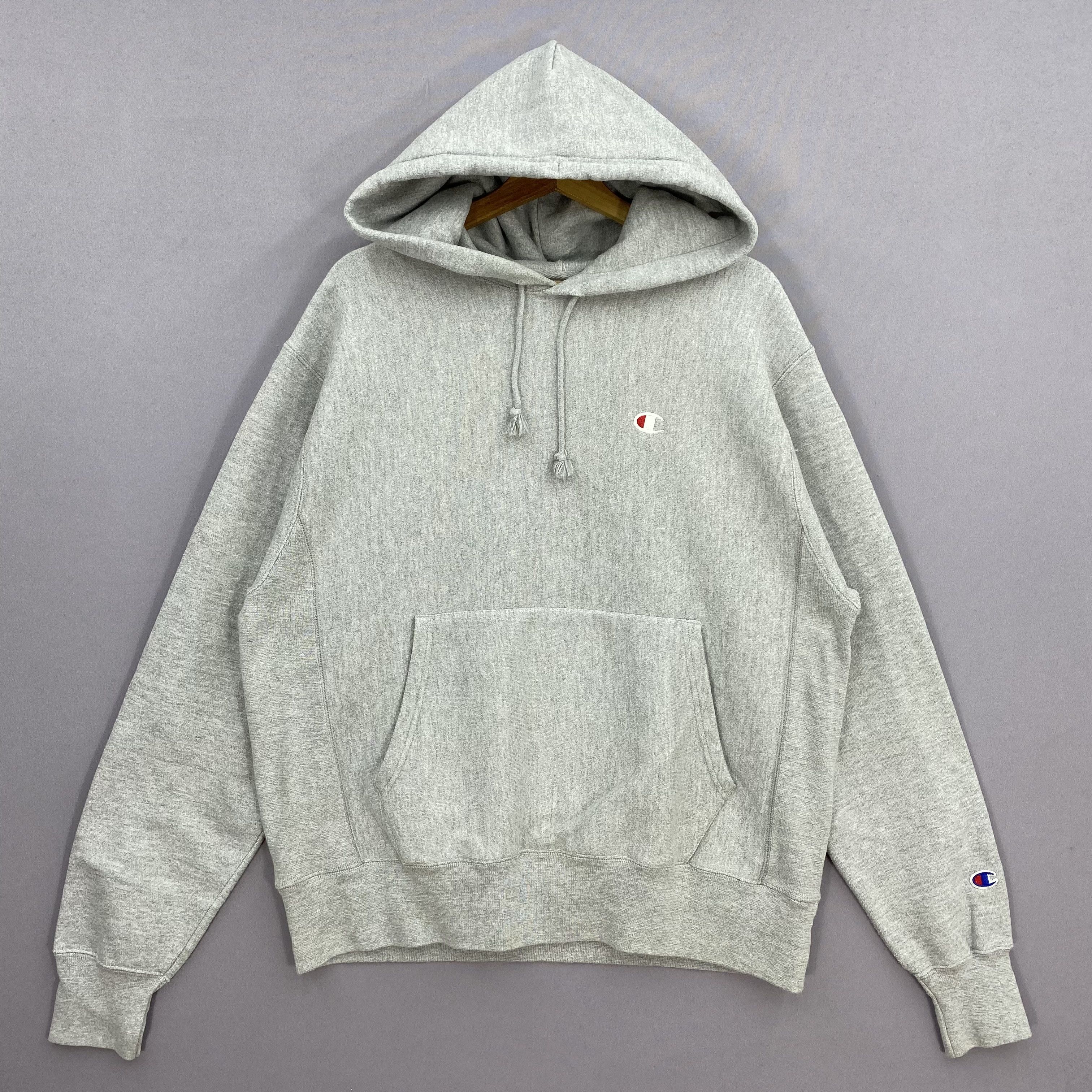 Champion Vintage Y2K Champion Reverse Weave Hoodie Sweatshirt Size US L / EU 52-54 / 3 - 2 Thumbnail