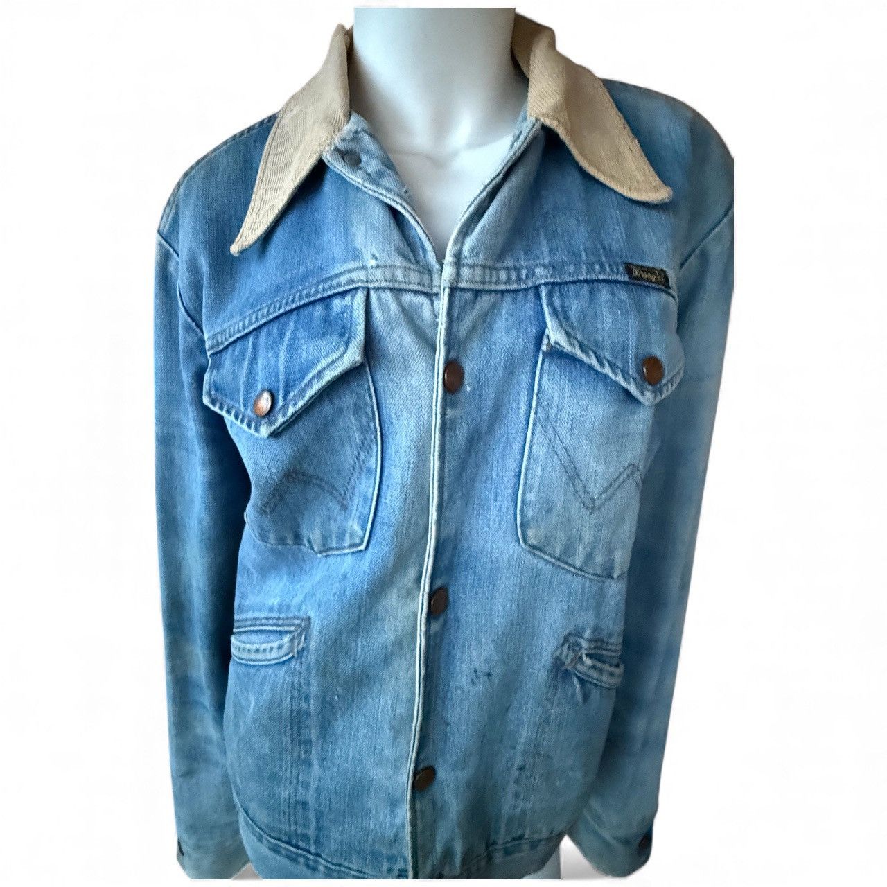 Wrangler Vintage 70s Wrangler No-Fault Blanket lined trucker jacket. Size US M / EU 48-50 / 2 - 7 Thumbnail