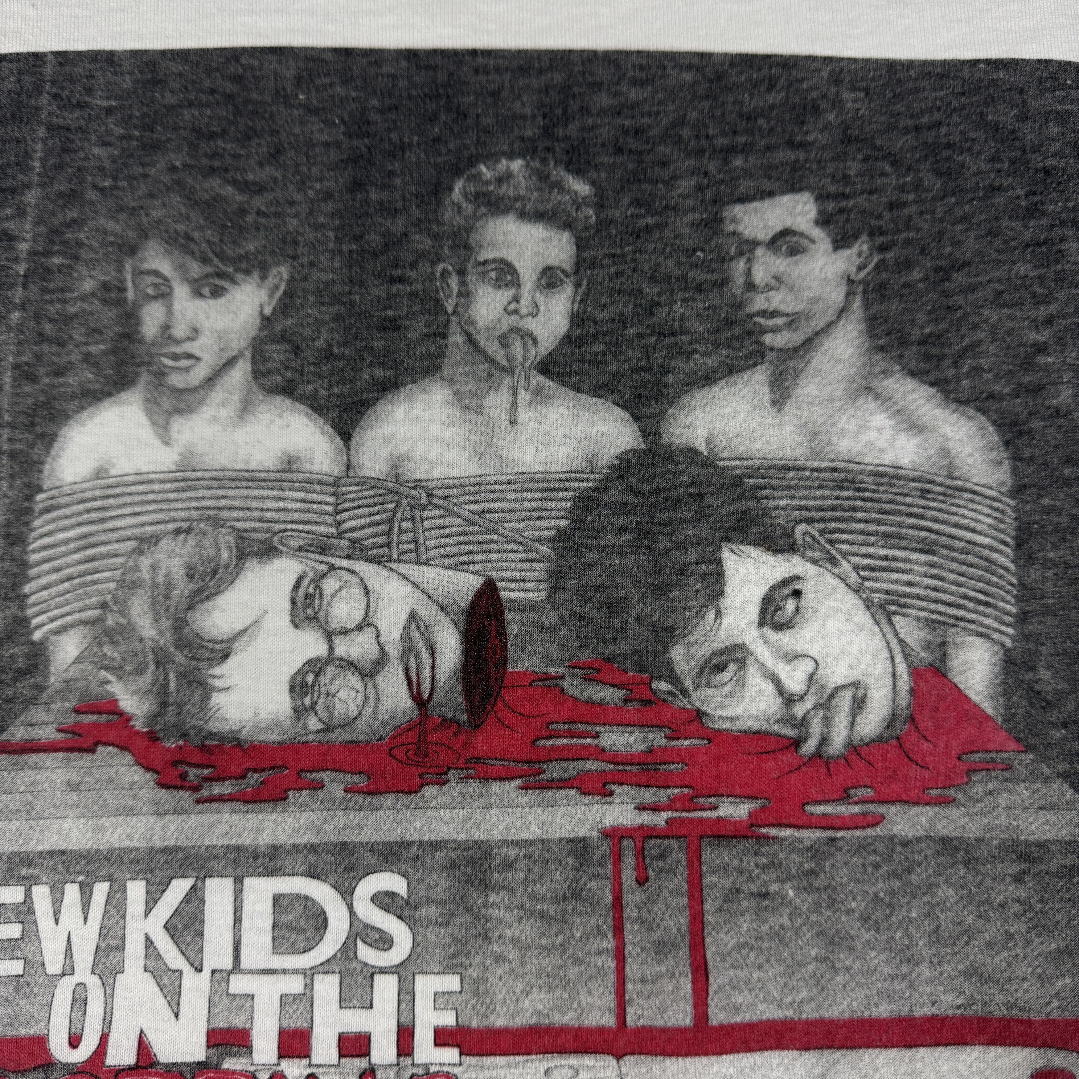 Band Tees 90s New Kids On The Chopping Block Tee Size US XL / EU 56 / 4 - 8 Thumbnail