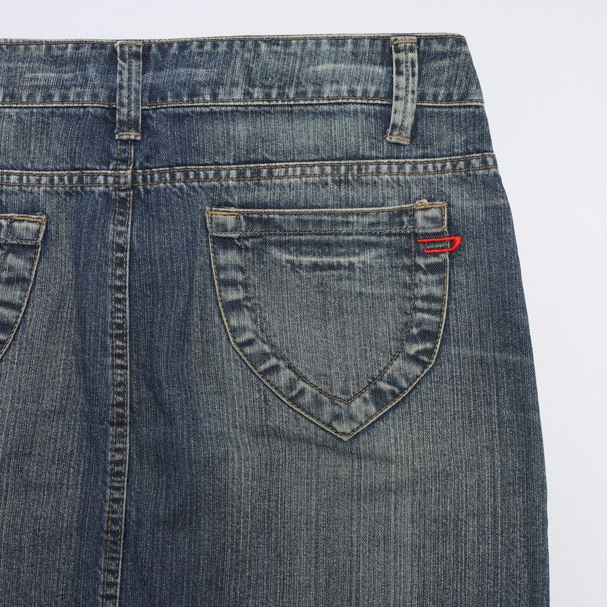 Diesel Diesel Industry Denim Jeans Vintage y2k Skirt Mid Length Size 29" - 12 Thumbnail