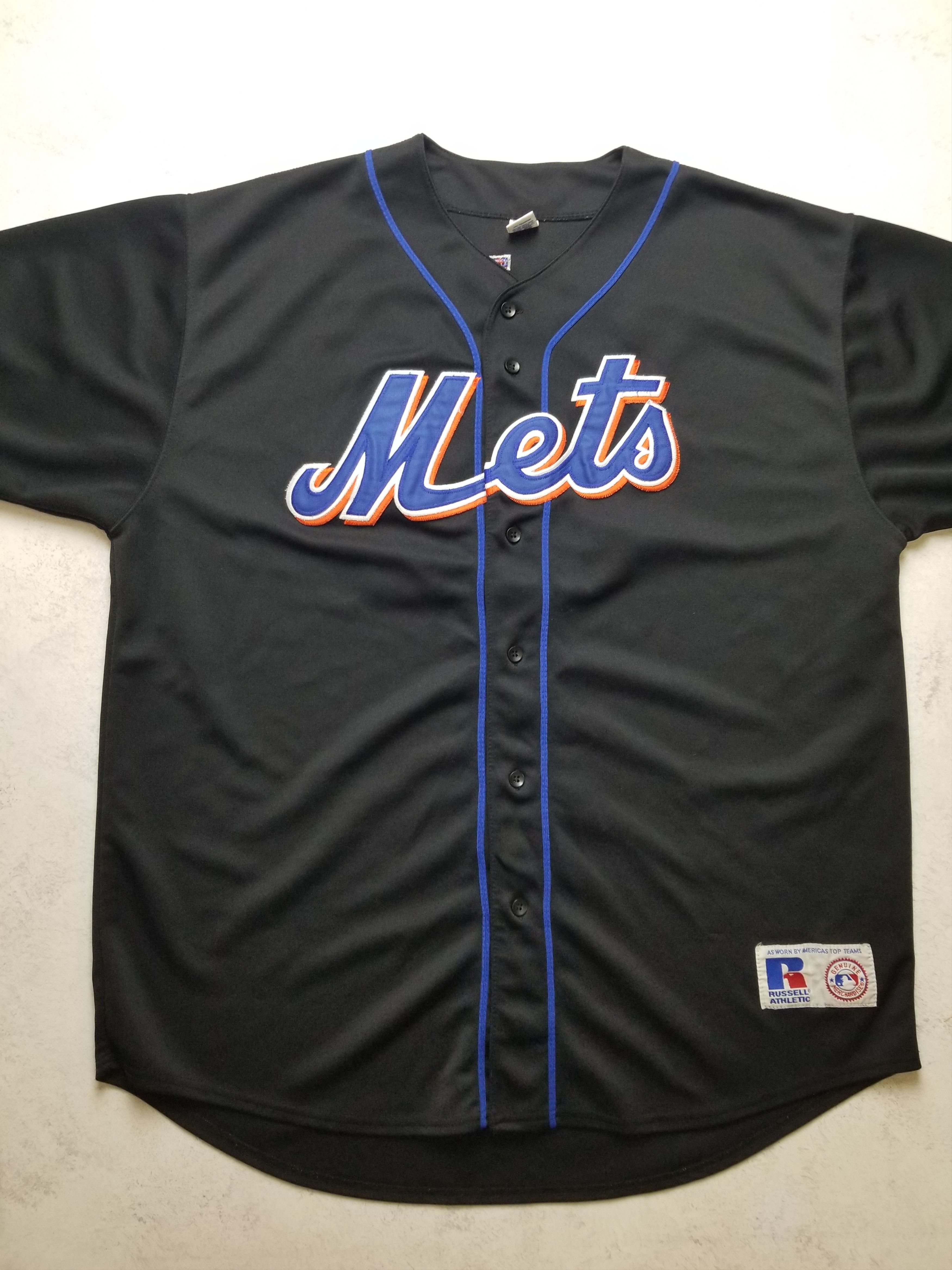 Russell Athletic Russell Athletic VTG #31 Mike Piazza NY Mets MLB Sewn Jersey Size US XXL / EU 58 / 5 - 16 Thumbnail