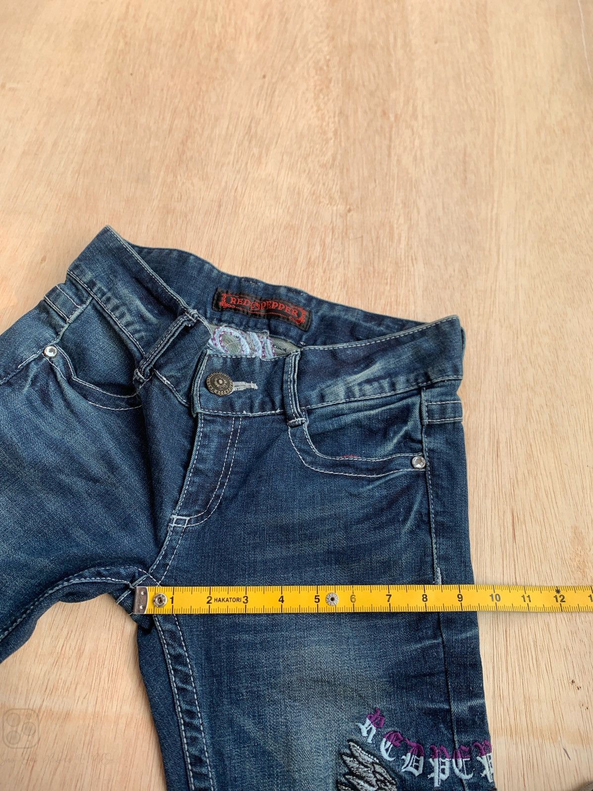 Hysteric Glamour × If Six Was Nine × Japanese Brand Red Pepper Ifsixwasnine Lgb style Jeans Size US 31 - 15 Thumbnail