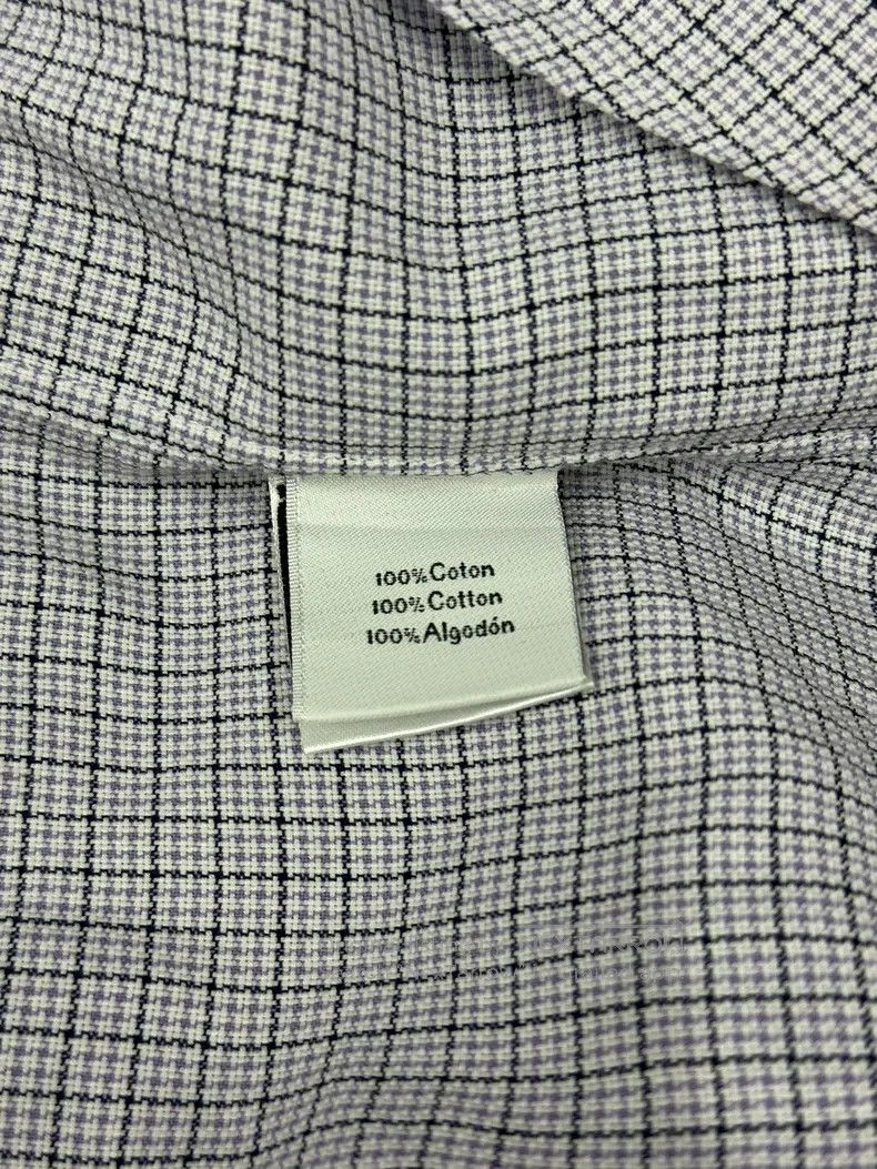 Hermes Hermes size 38 Plaid Shirt Long Sleeve Top Size US S / EU 44-46 / 1 - 5 Thumbnail