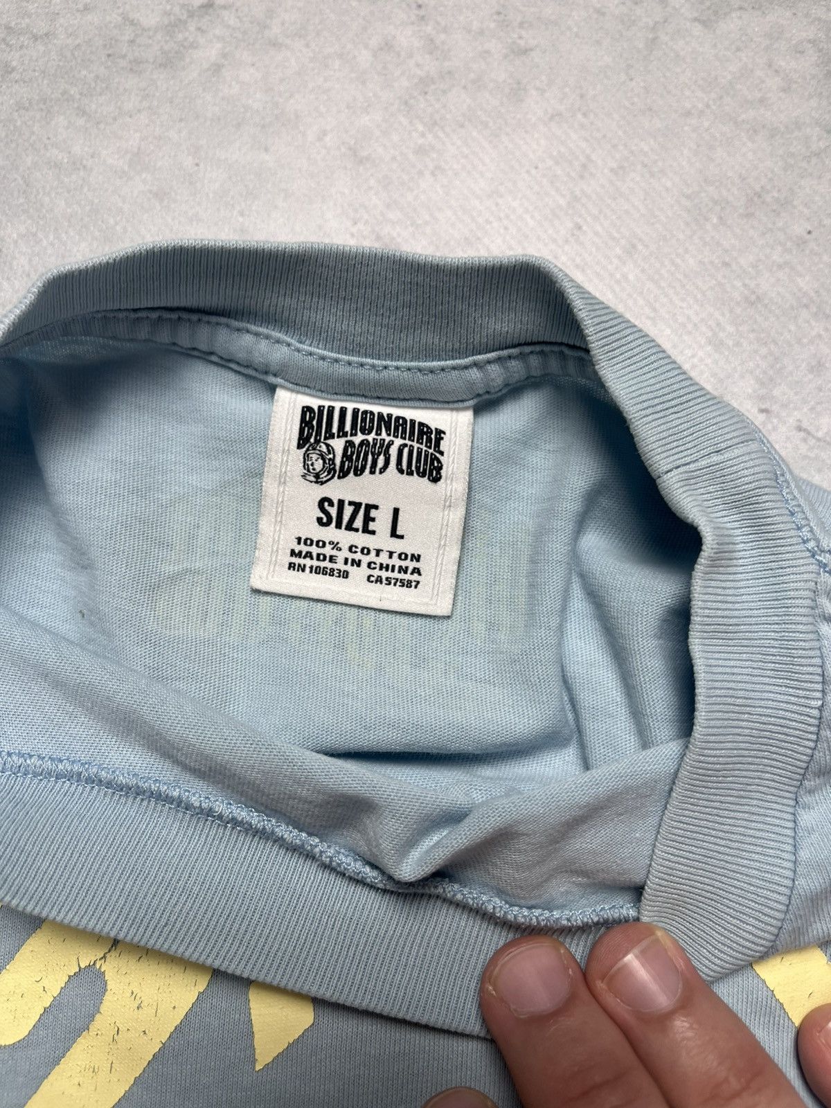 Billionaire Boys Club VERY RARE BILLIONARE BOYS CLUB HELMET T-SHIRT Size US L / EU 52-54 / 3 - 3 Thumbnail