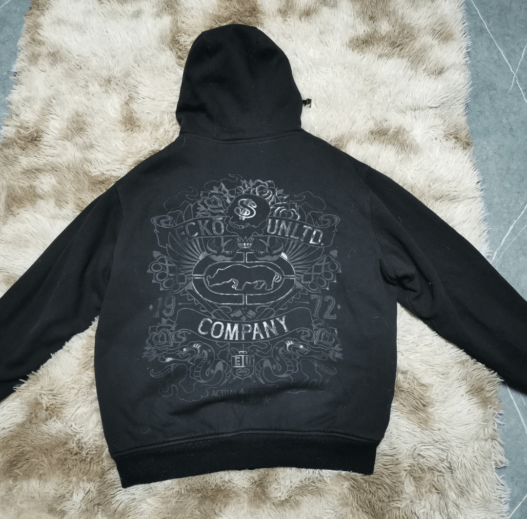 Ecko Unltd. ecko unltd zipup hoodie Size US XL / EU 56 / 4 - 2 Thumbnail