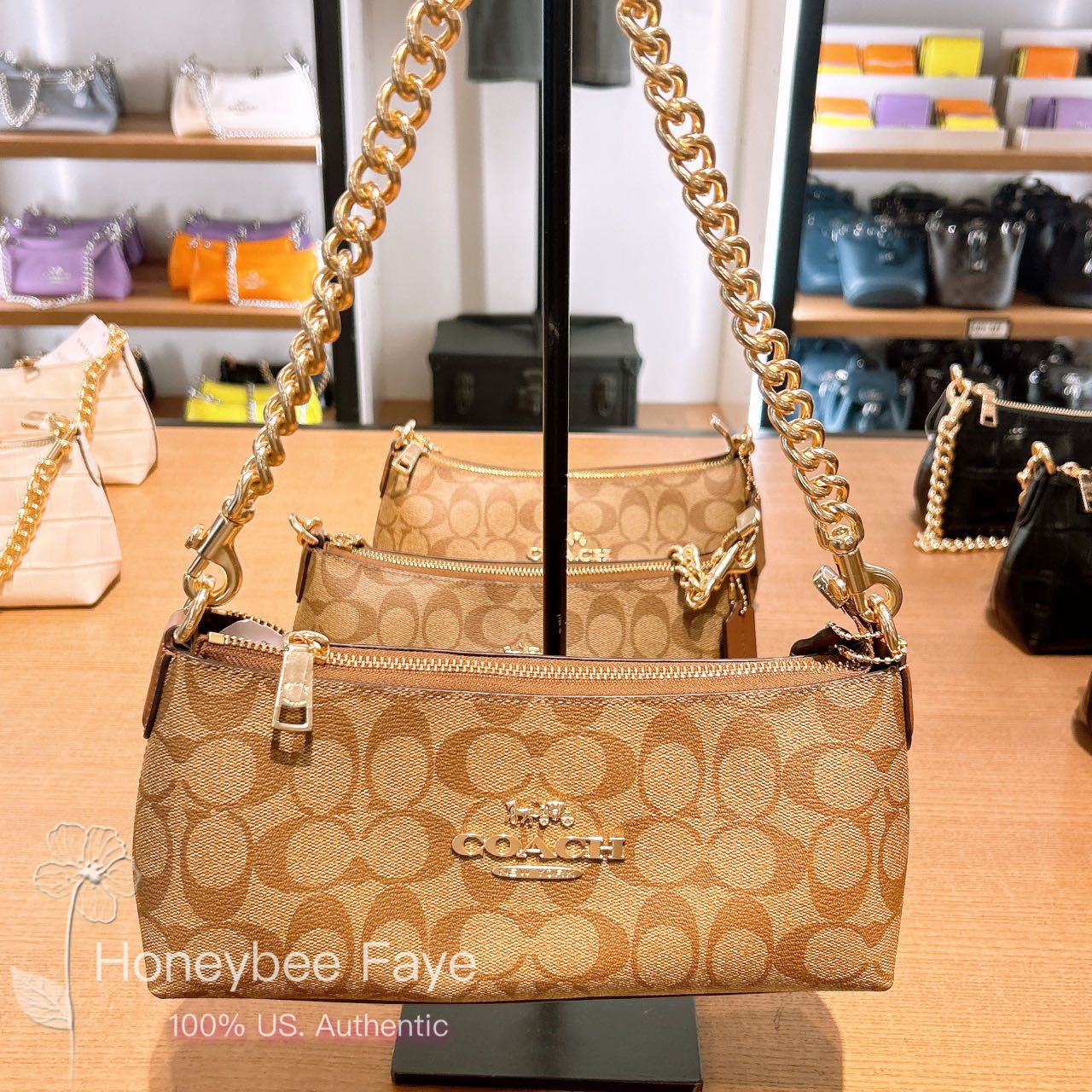 Coach Charlotte Shoulder Bag In Signature Canvas Grailed 0506