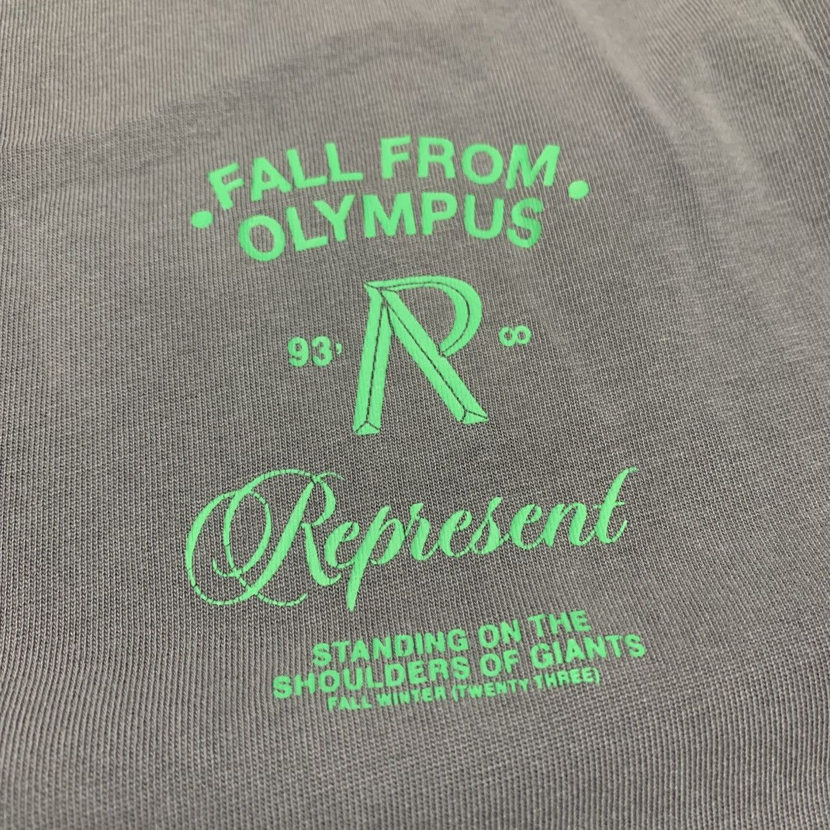 Represent Clo. Represent Medium Fall From Olympus Storm Grey Tee Size US M / EU 48-50 / 2 - 4 Thumbnail