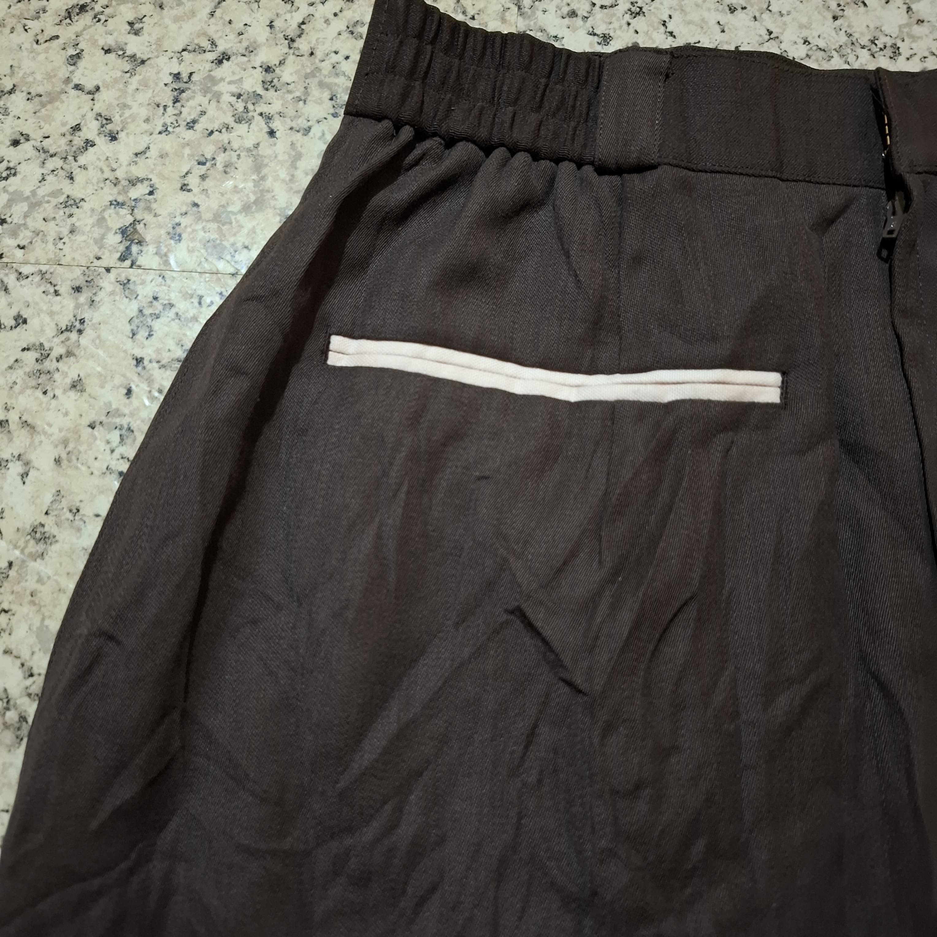 Dior Vintage Christian Dior Sports Japan Wool Blend Skirt Size 26" / US 2 / IT 38 - 12 Thumbnail