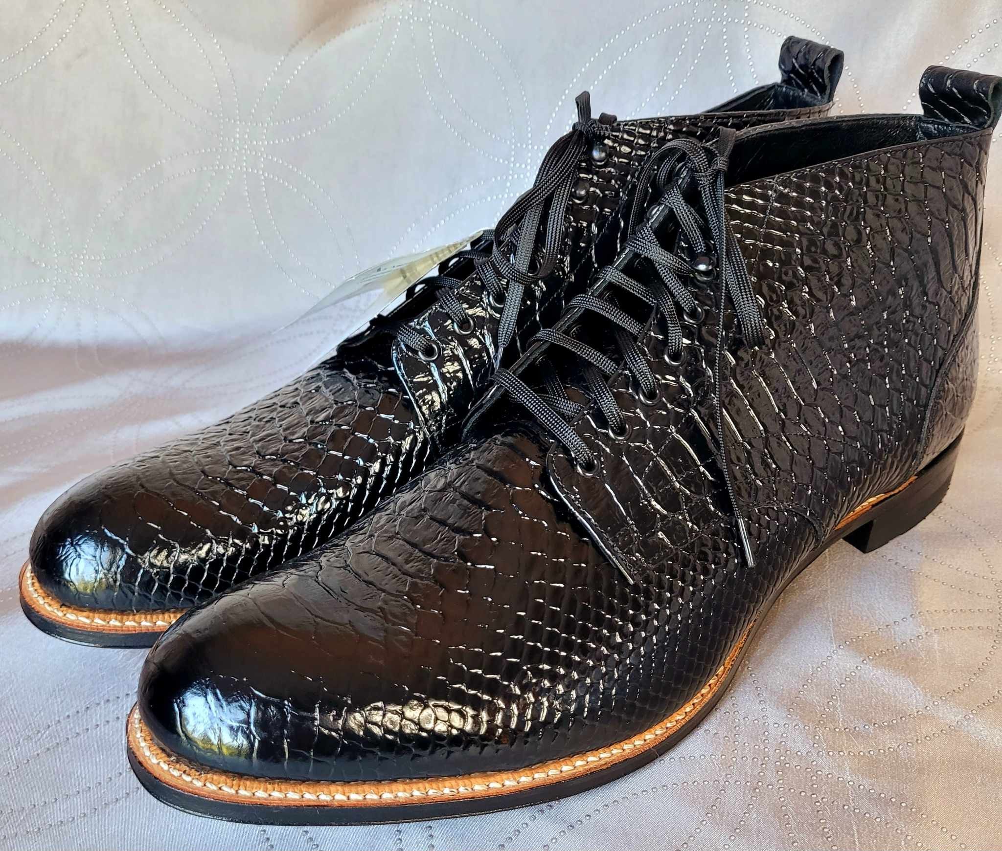 Stacy Adams NEW Size 14 D Stacy Adams Leather Men's High Top Boots/Shoes Size US 14 / EU 47 - 1 Thumbnail
