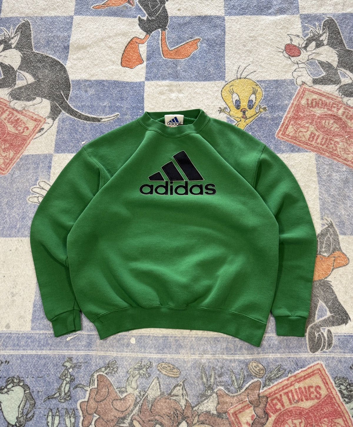 Adidas Vintage adidas crewneck Size US S / EU 44-46 / 1 - 1 Thumbnail