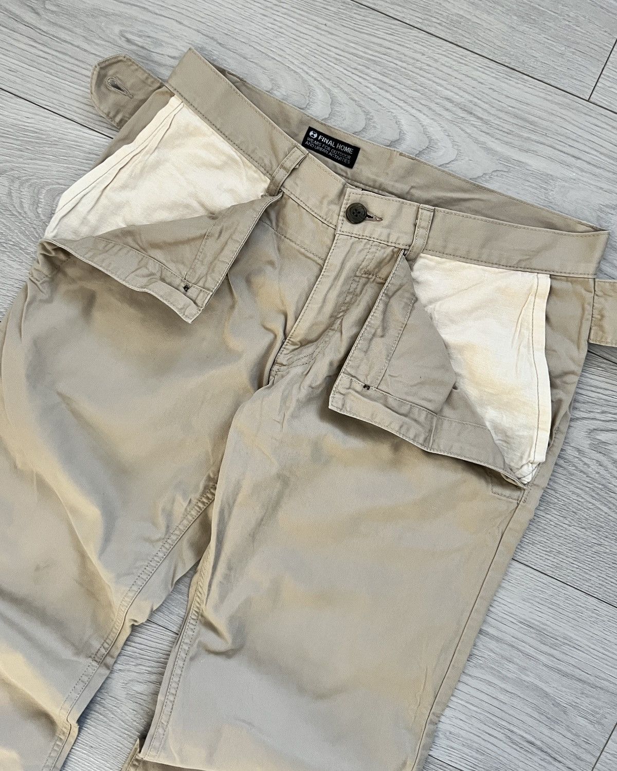 Final Home Final Home 00s Double-Layered Pocket Pants Size US 30 / EU 46 - 3 Thumbnail