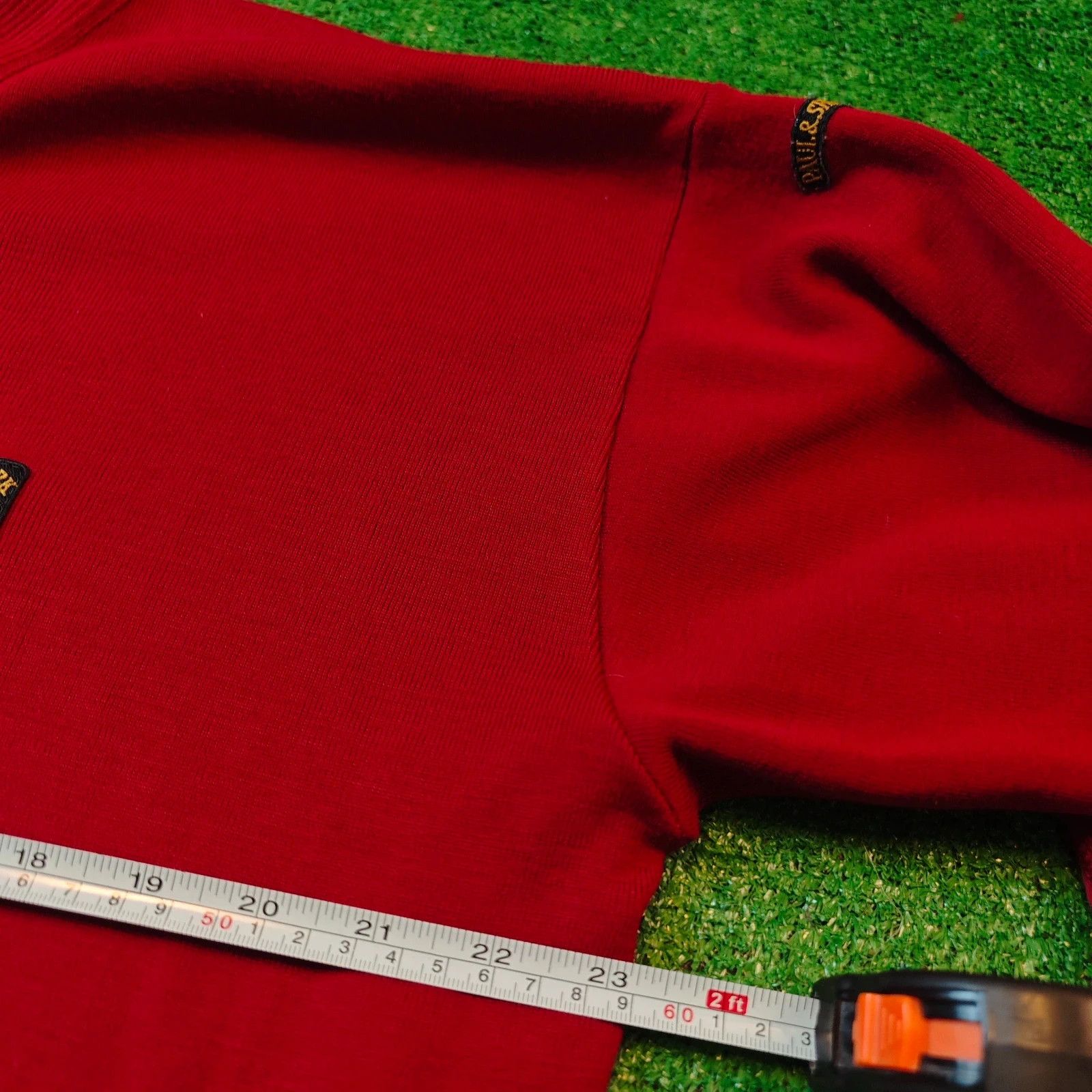 Paul & Shark Vintage Paul & Shark Sweater Mens XL wool Red pullover Size US XL / EU 56 / 4 - 11 Thumbnail