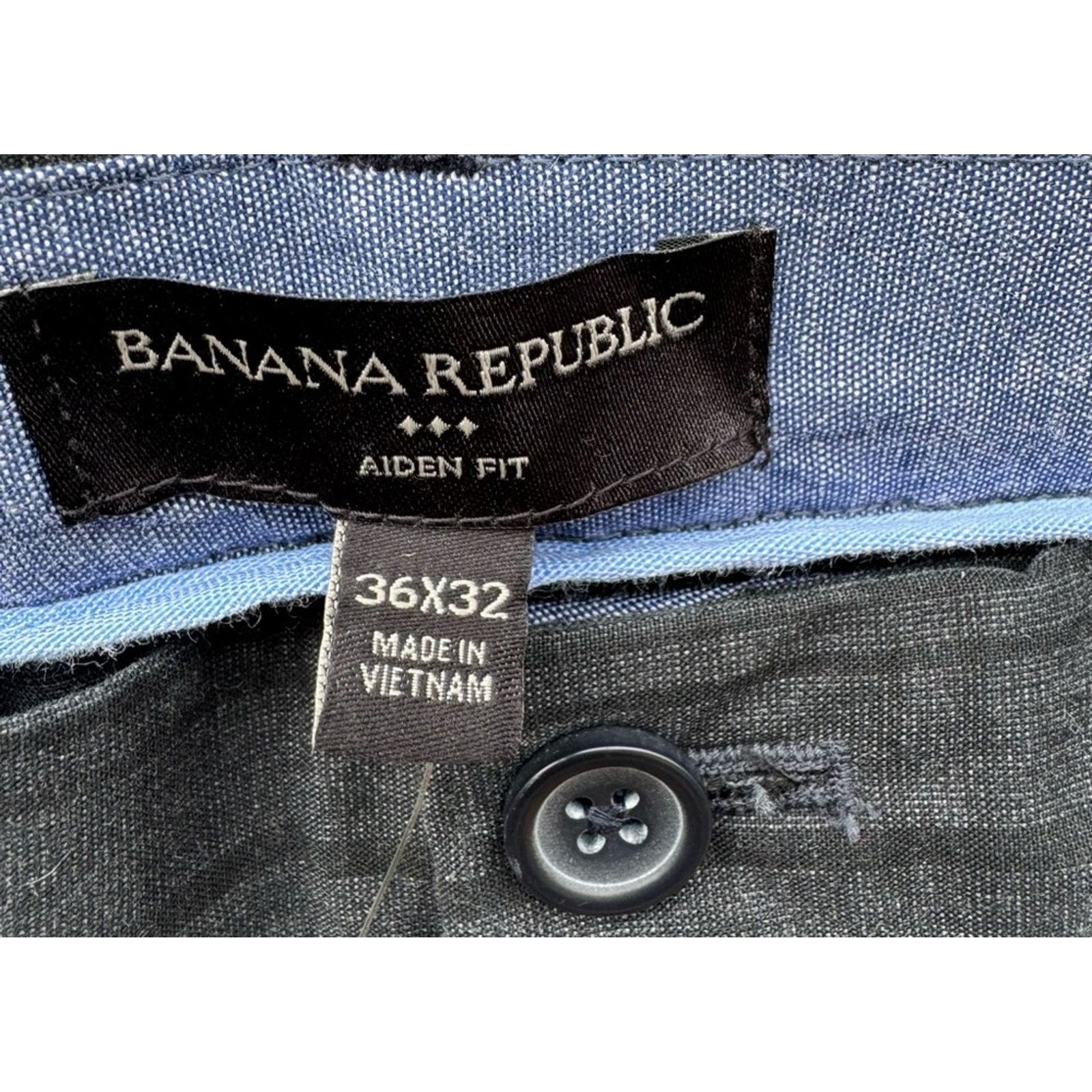 Banana Republic NWT New Banana Republic Mens 36X32 Flat Front Trouser Pants Size US 36 / EU 52 - 3 Thumbnail