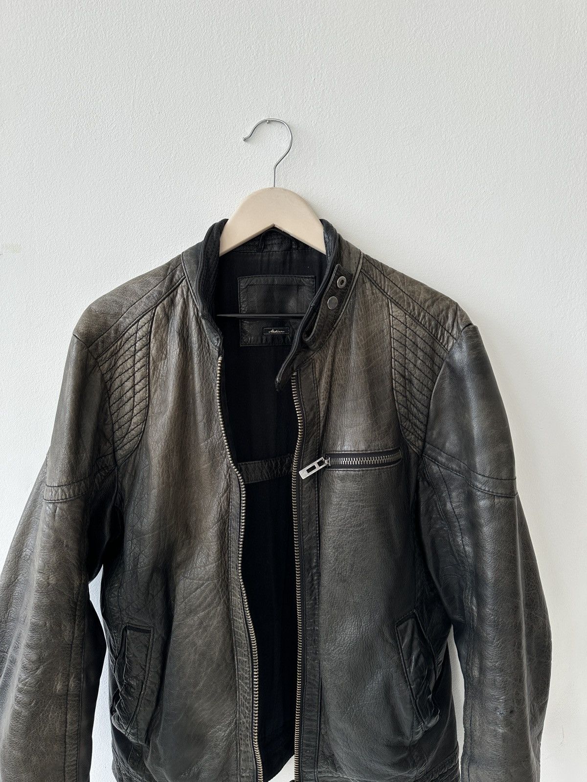 Vintage Vintage Leather Biker Jacket Size US M / EU 48-50 / 2 - 6 Thumbnail