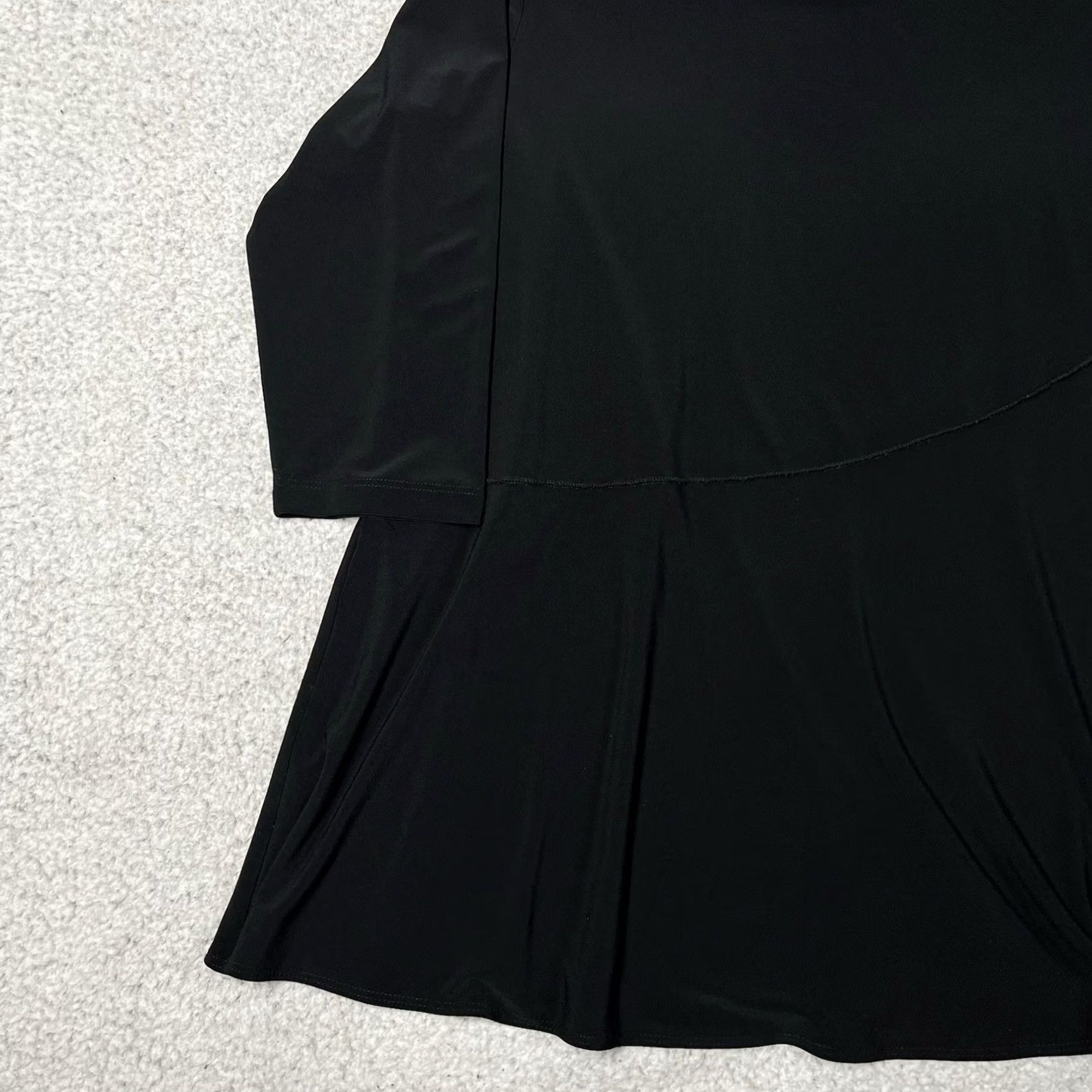 Vintage Sun Kim Top Womens Small Comfort Stretch Long Sleeve USA Lagenlook Blouse Size S / US 4 / IT 40 - 6 Thumbnail