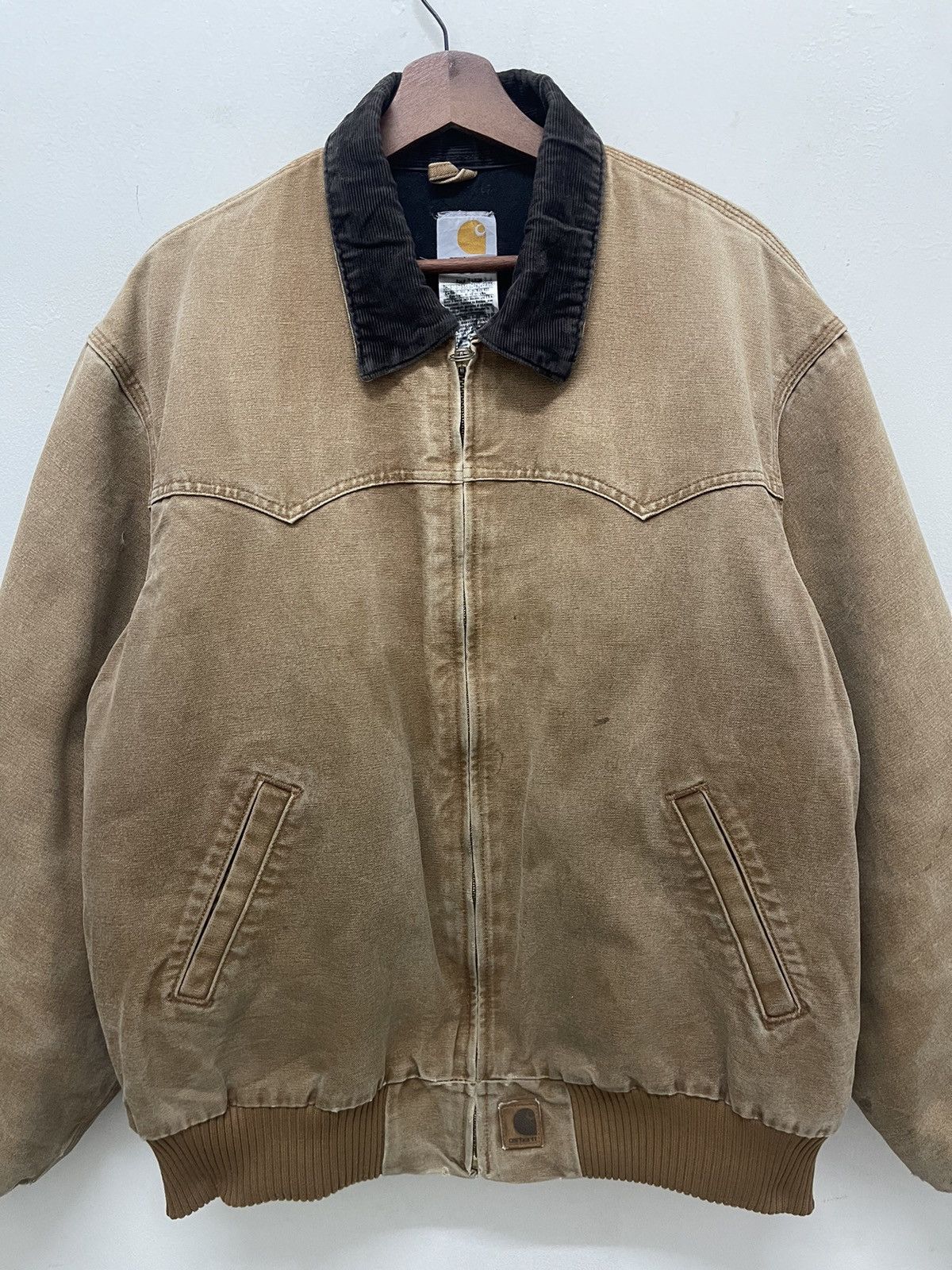 Carhartt VINTAGE CARHARTT JACKET WESTERN DESIGN DUCK CANVAS Size US L / EU 52-54 / 3 - 5 Thumbnail