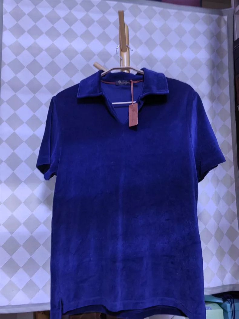 Loro Piana LORO PIANA Cuttlefish collar polo shirt Size US M / EU 48-50 / 2 - 1 Thumbnail
