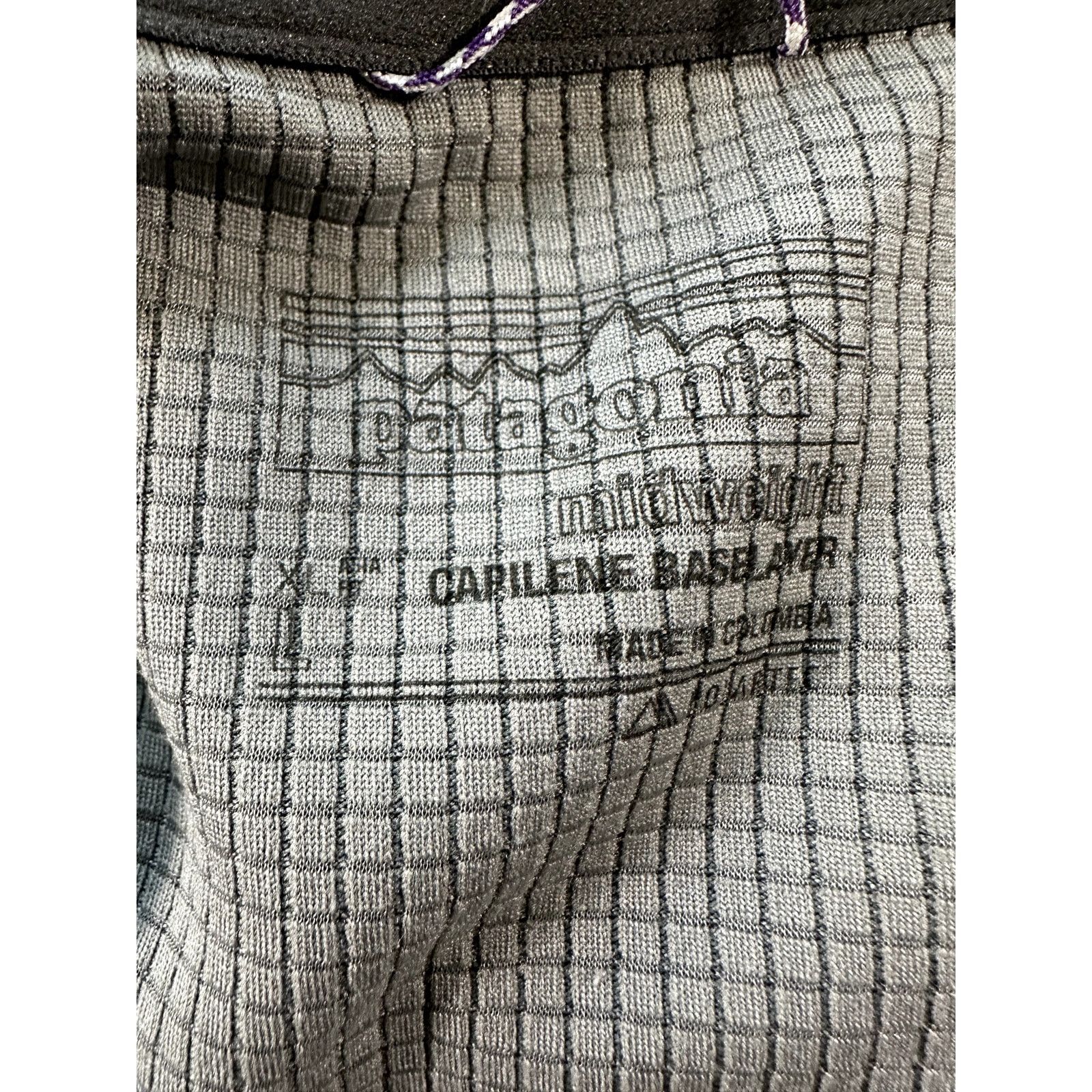 Patagonia Patagonia Polartec Men 1/2 Zip Capilene Baselayer Shirt Size US L / EU 52-54 / 3 - 8 Thumbnail