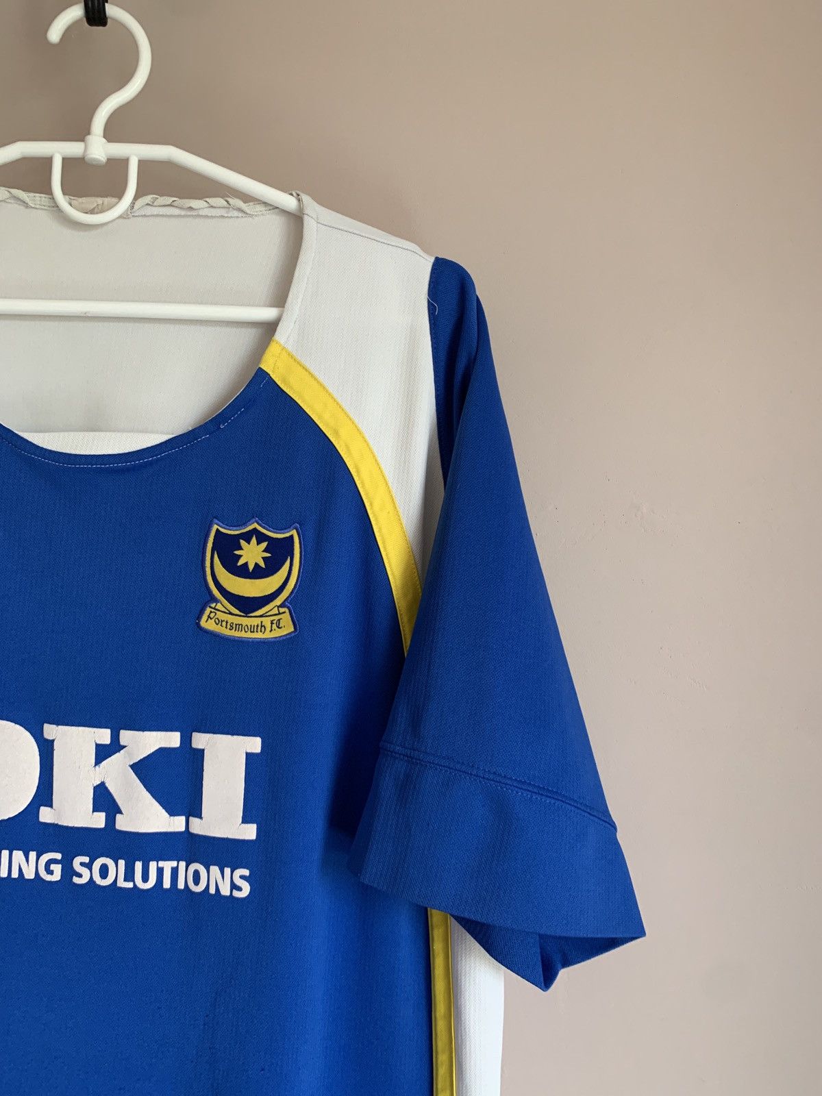 Vintage Portsmouth Home Football Shirt Jako Vintage Soccer Retro XL Size US XL / EU 56 / 4 - 3 Thumbnail