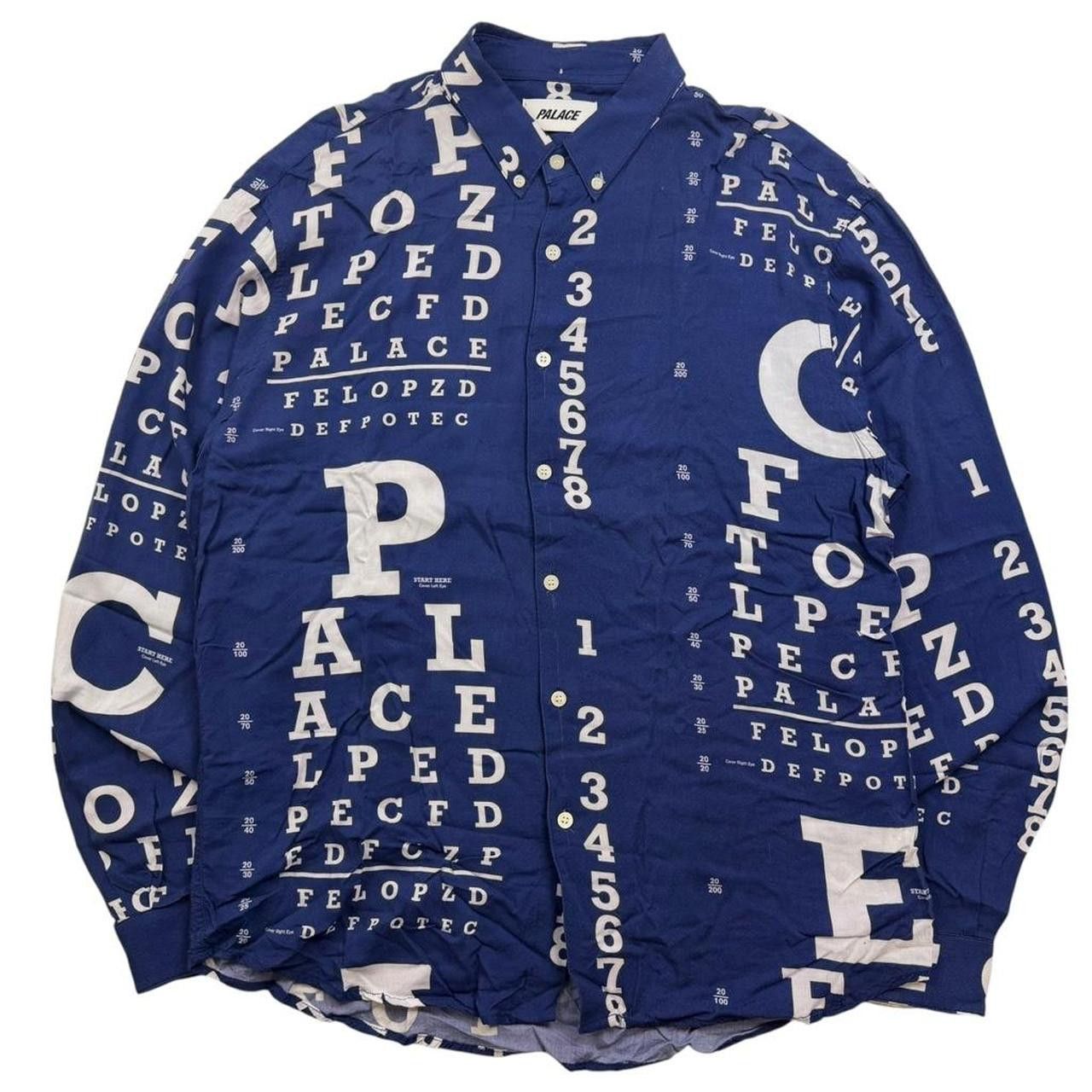 Palace Palace Specsaver Long Sleeve Button Up Shirt - Extra Large Size US XL / EU 56 / 4 - 1 Thumbnail