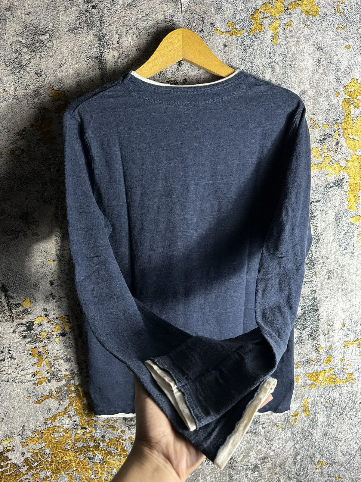 20471120 90s BEAMS HEART FADED DOUBLE LAYER IFSIXWASNINE LGB STYLE Size US M / EU 48-50 / 2 - 5 Thumbnail