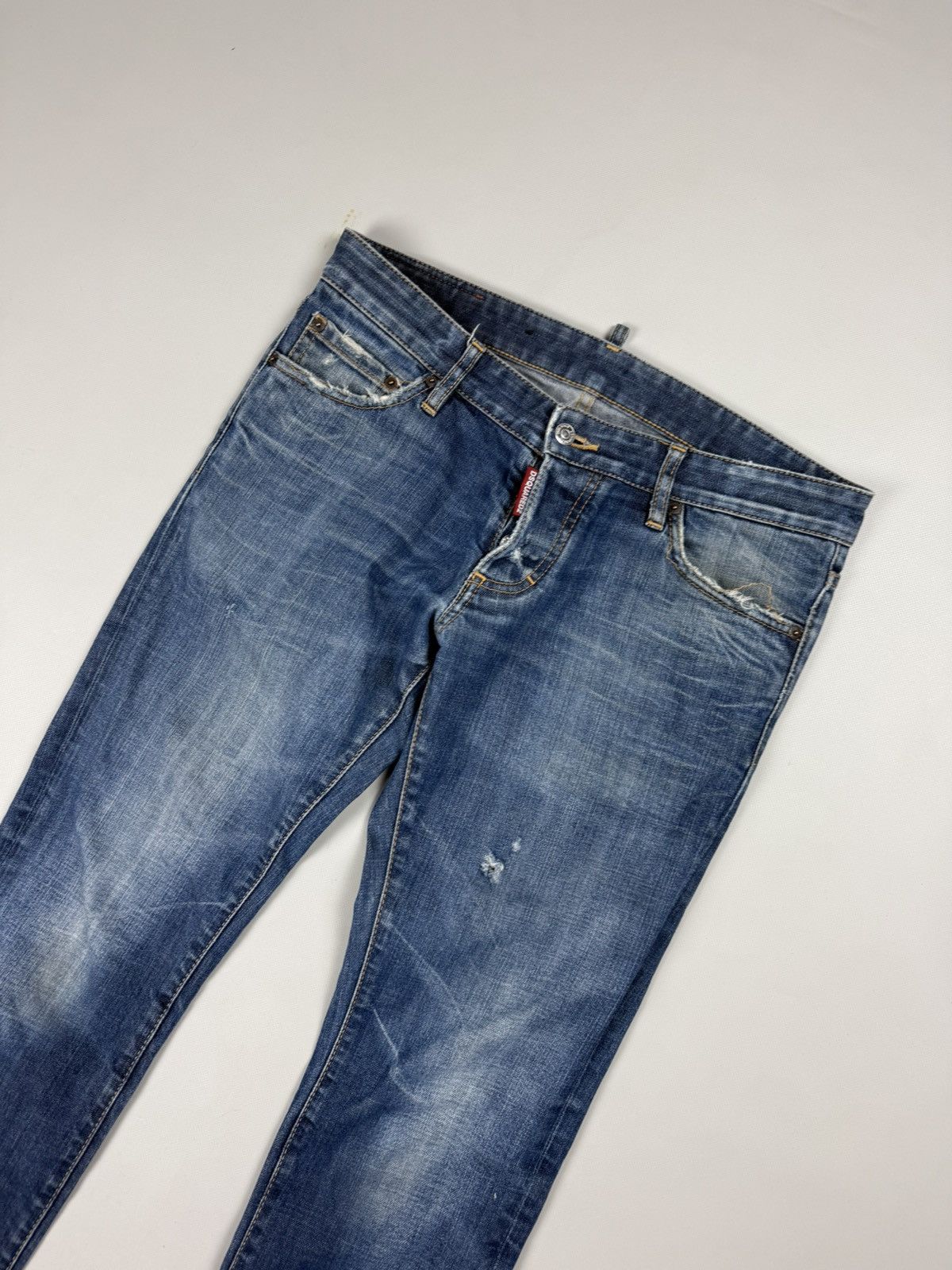 Dsquared2 Dsquared Men’s Distressed Denim Jeans Size 48 / M Size US 32 / EU 48 - 2 Thumbnail