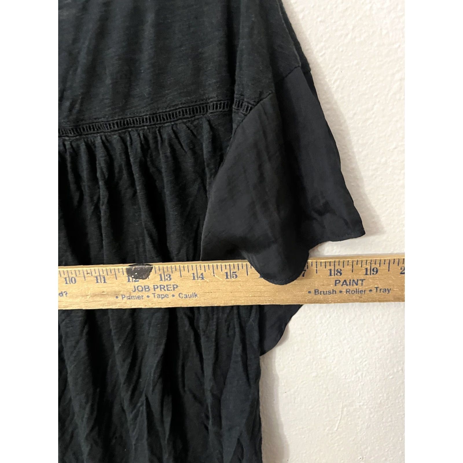 Gap Gap Shirt XS Black Round Neck Short Sleeve Cotton Knit Logo Basic T-Shirt Women’s Size XS / US 0-2 / IT 36-38 - 4 Thumbnail