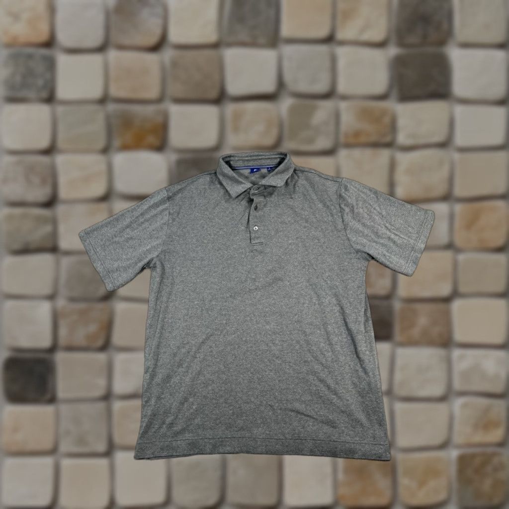 Footjoy FootJoy Polo Shirt Mens Large Gray Cotton Golf Shirt Size US L / EU 52-54 / 3 - 1 Thumbnail