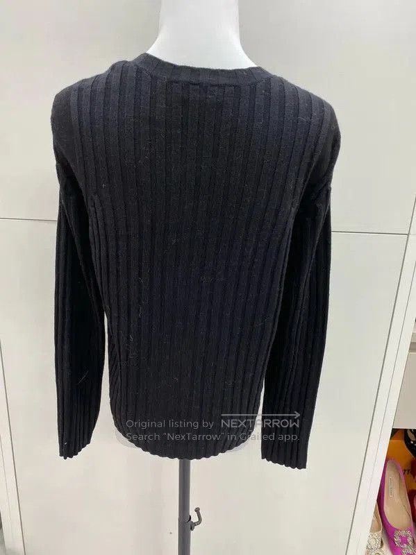 Valentino Valentino Black Cotton Blend Pullover Sweater . Size M / US 6-8 / IT 42-44 - 2 Thumbnail
