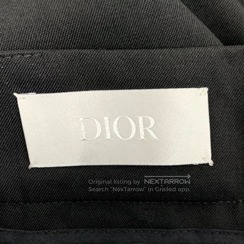 Dior Dior Black woollen casual trousers Size US 32 / EU 48 - 5 Thumbnail