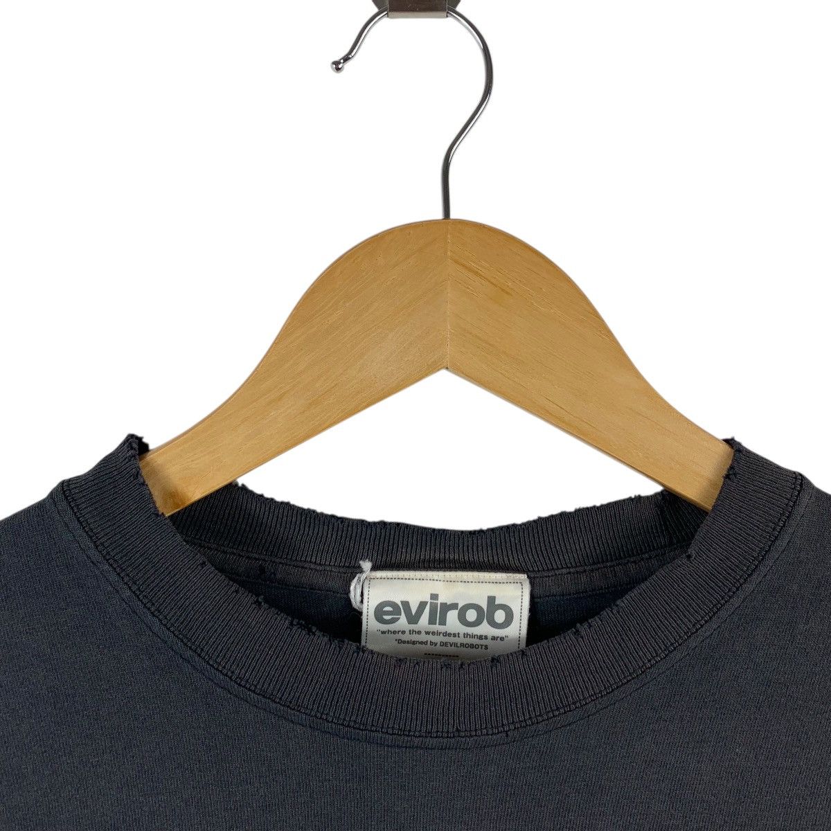 Other Vintage Evirob by DEVILROBOTS Streetwear Long Sleeve Shirt Size US M / EU 48-50 / 2 - 5 Thumbnail