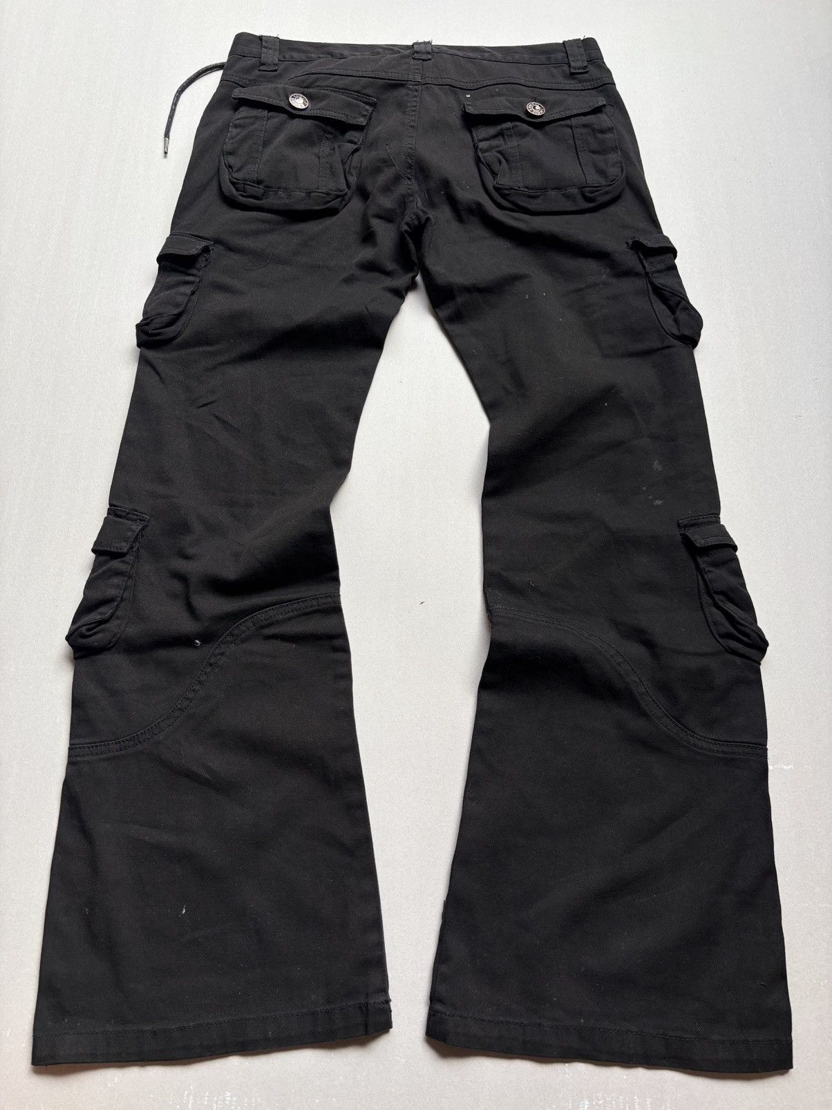 LOWBOX lace up flare cargo pants Size US 30 / EU 46 - 6 Thumbnail