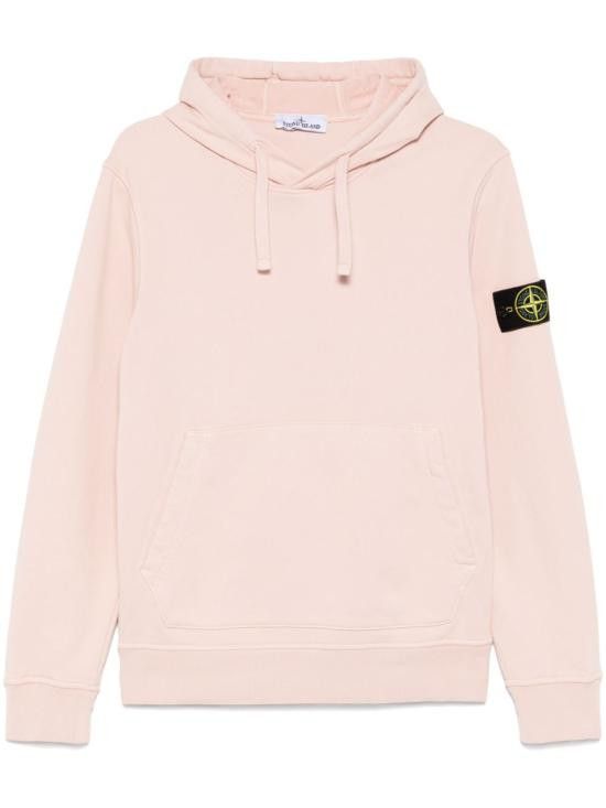 Stone Island STONE ISLAND Men Hoodies 6100045S0051 V0082 Pink Size US XL / EU 56 / 4 - 1 Thumbnail