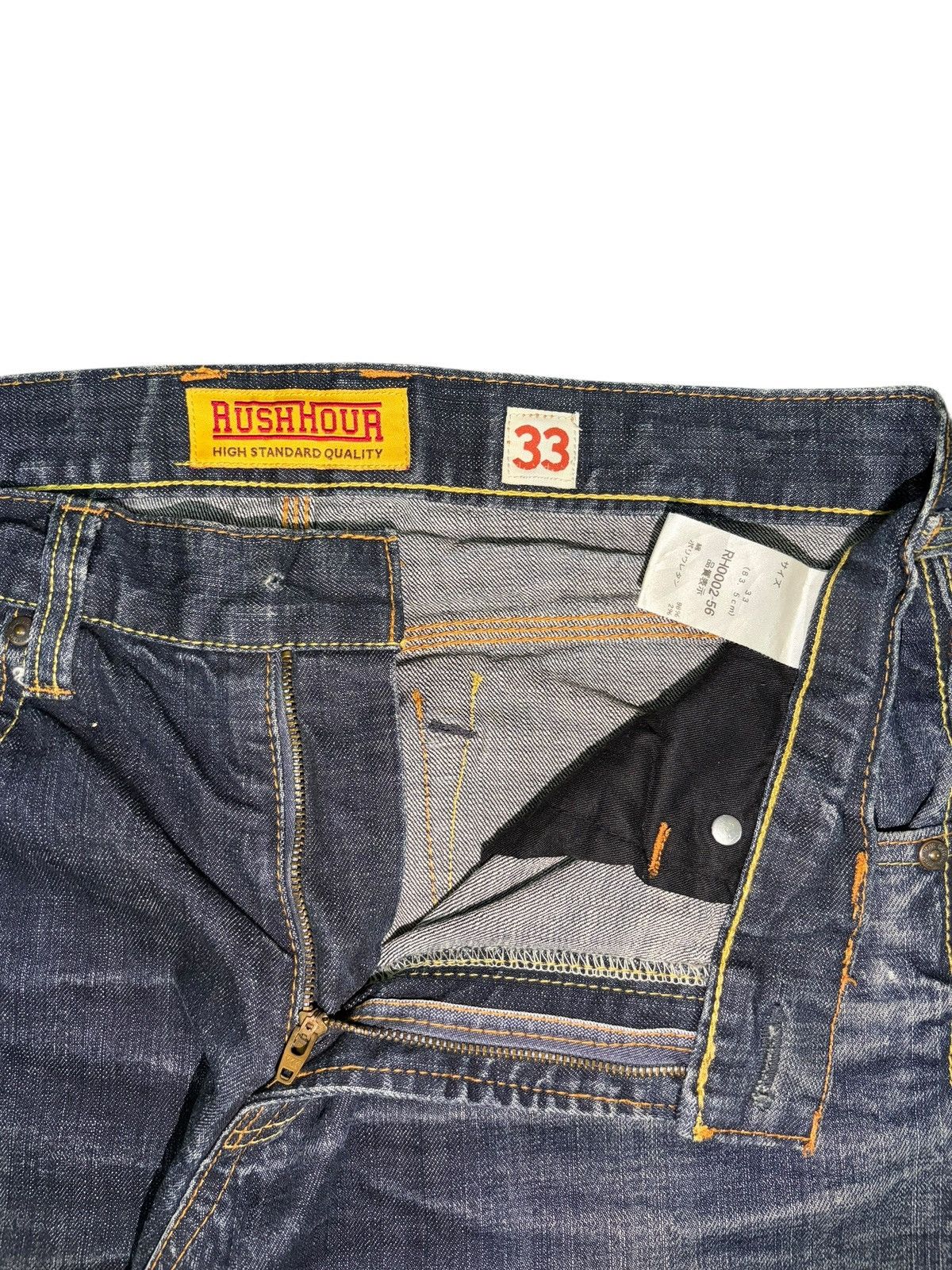 Diesel Vintage Japanese Brand Faded Wash Distress Loose Jeans Size US 33 - 5 Thumbnail