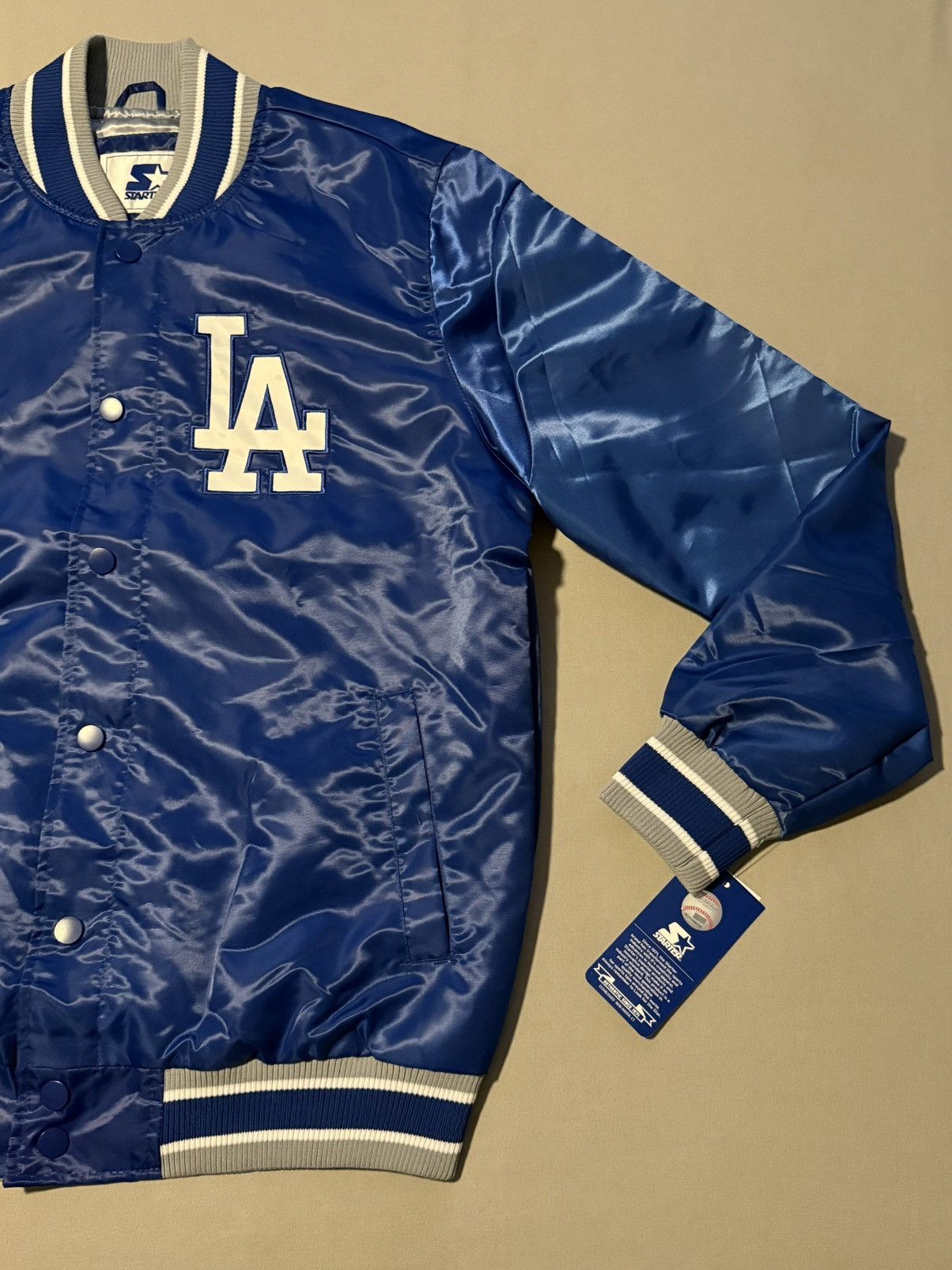 Starter Starter Los Angeles Dodgers Force Play Jacket Brand New DS Size US XL / EU 56 / 4 - 2 Thumbnail