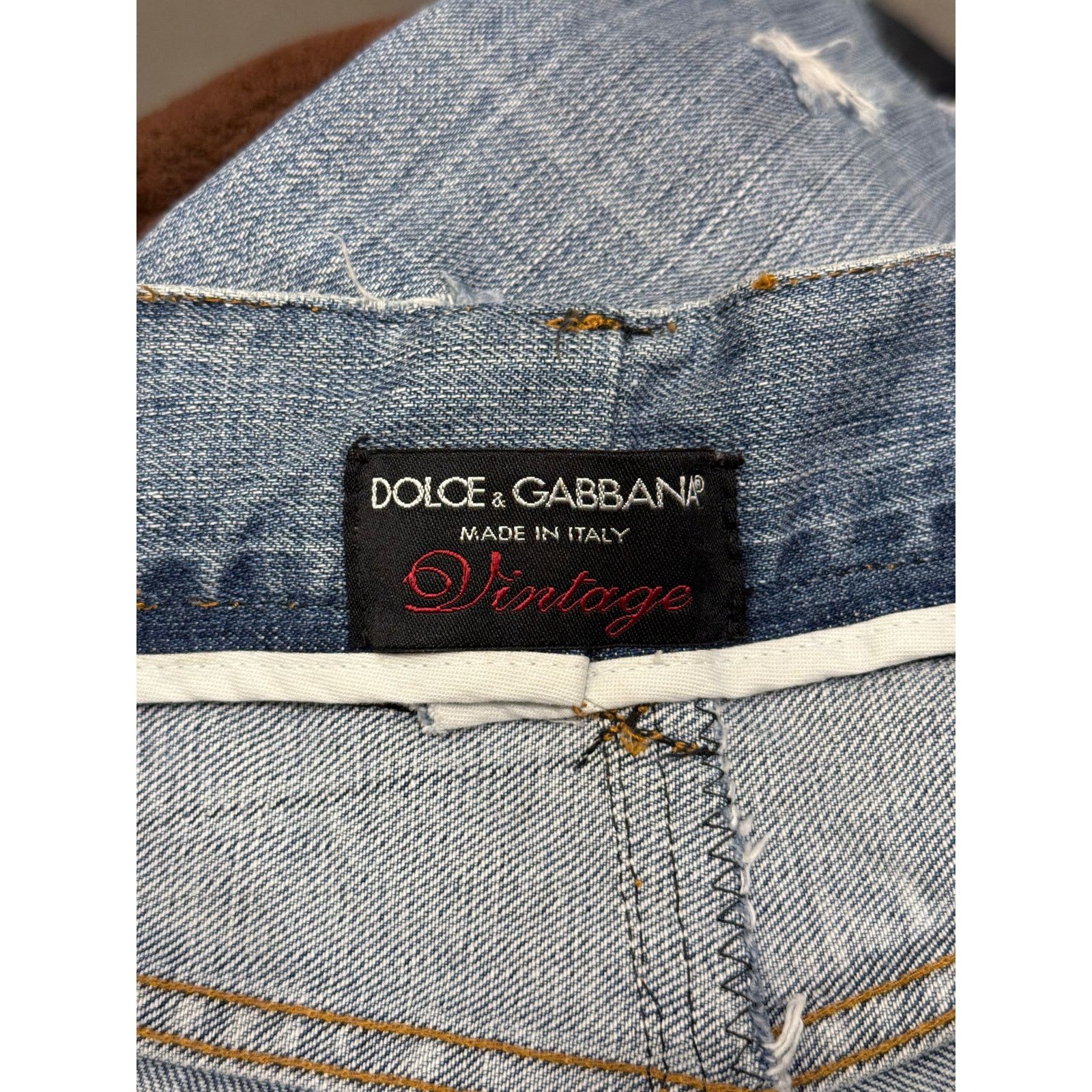 Dolce & Gabbana 2005 Dolce & Gabbana "David Beckham" deconstructed shorts Size US 36 / EU 52 - 9 Thumbnail